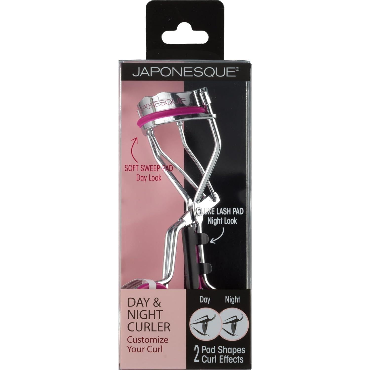 Rizador de Pestañas JAPONESQUE con 2 Almohadillas Efecto