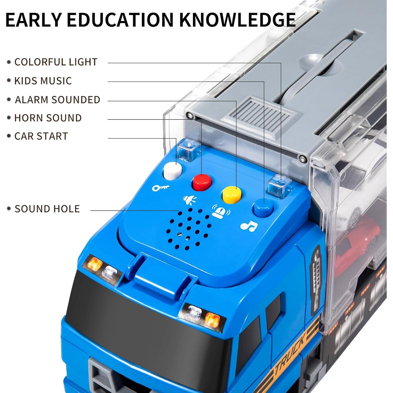 Conjunto de Transporte de Coches TEMI con Alfombrilla 81x68cm