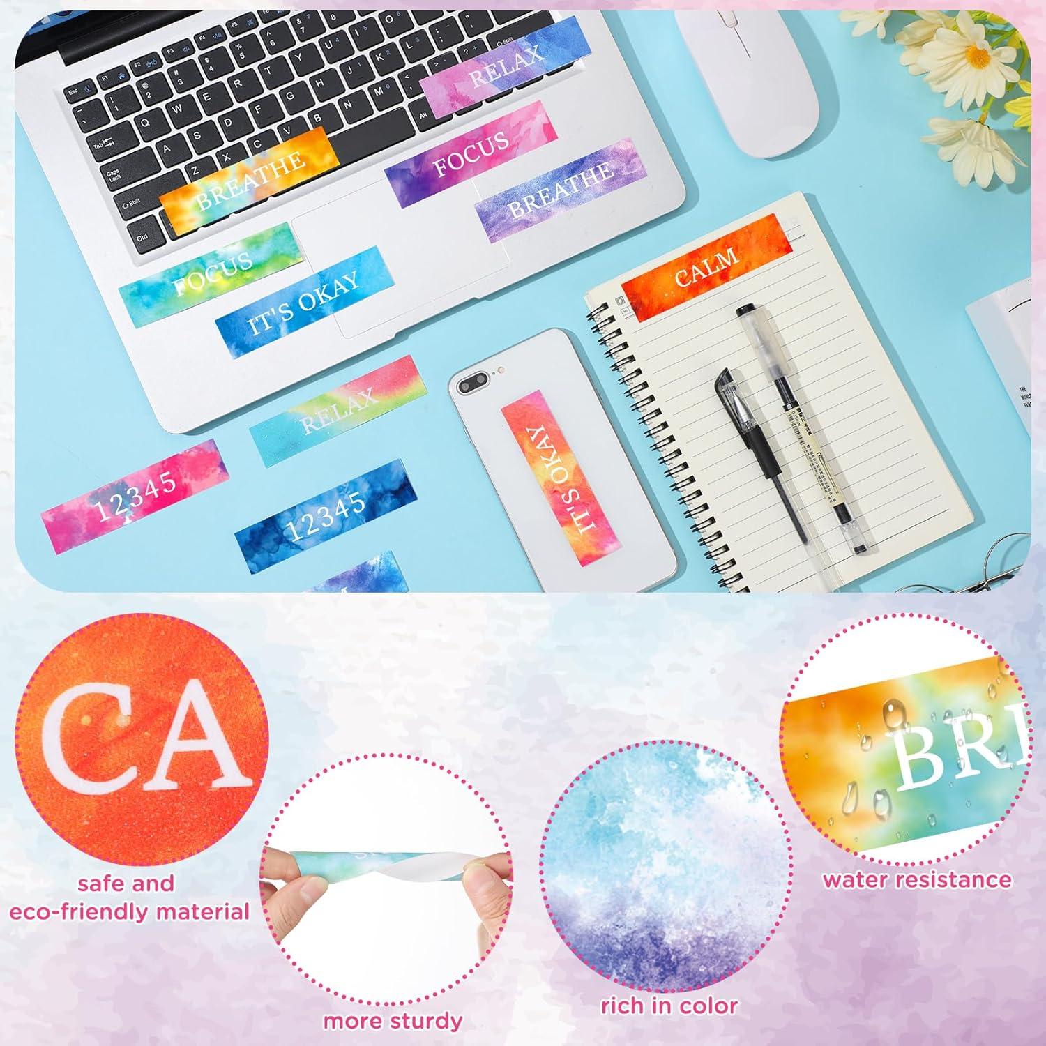 Kosiz 120 Etiquetas Sensoriales Anti Estrés PVC Clásico