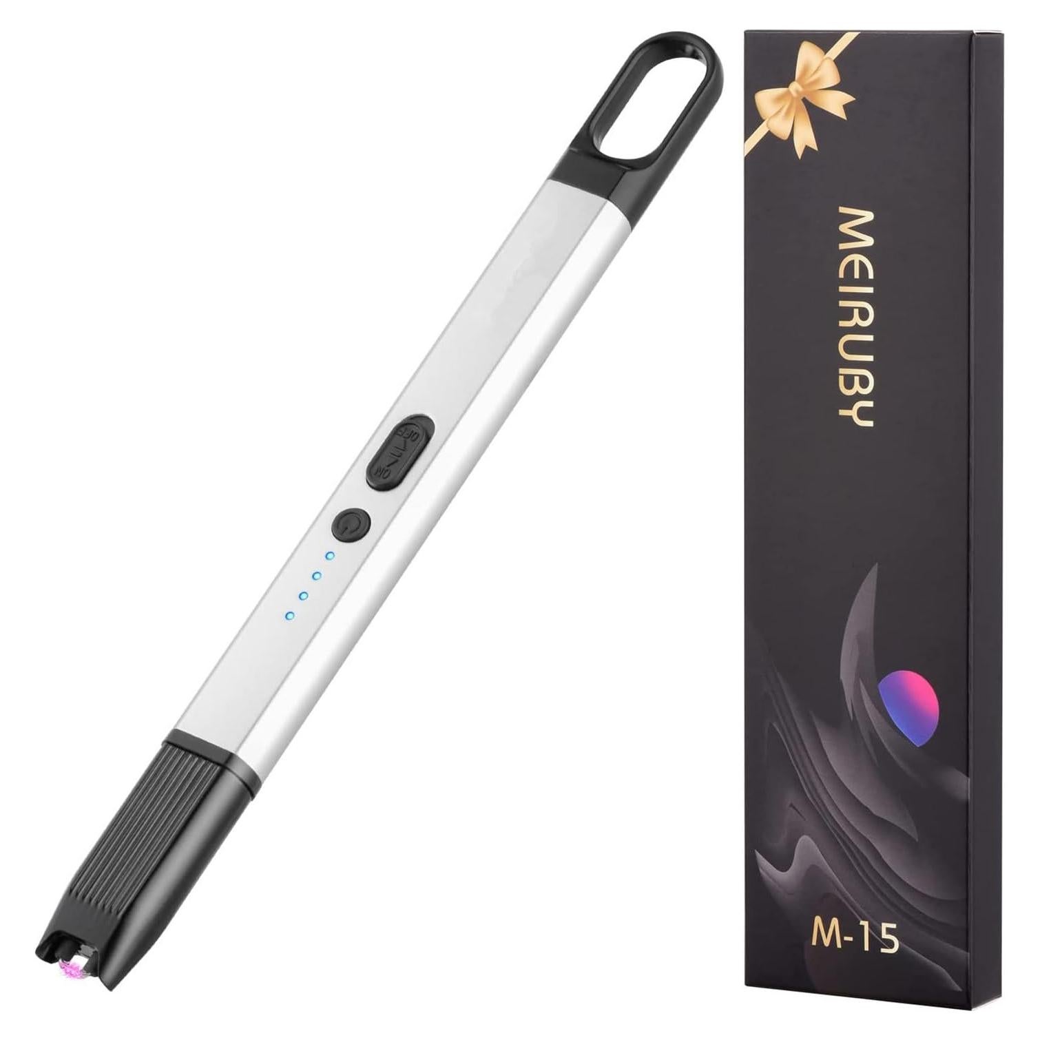 Encendedor Eléctrico MEIRUBY M-15 Recargable USB a Prueba de Viento