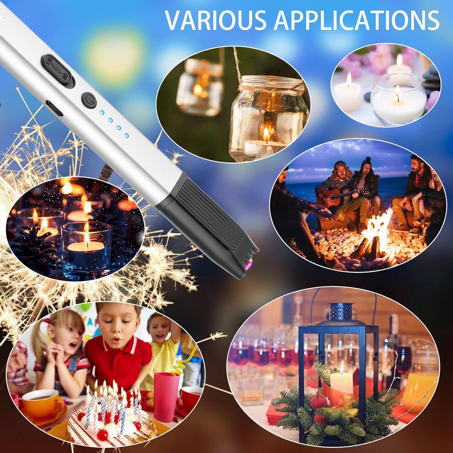 Encendedor Eléctrico MEIRUBY M-15 Recargable USB a Prueba de Viento