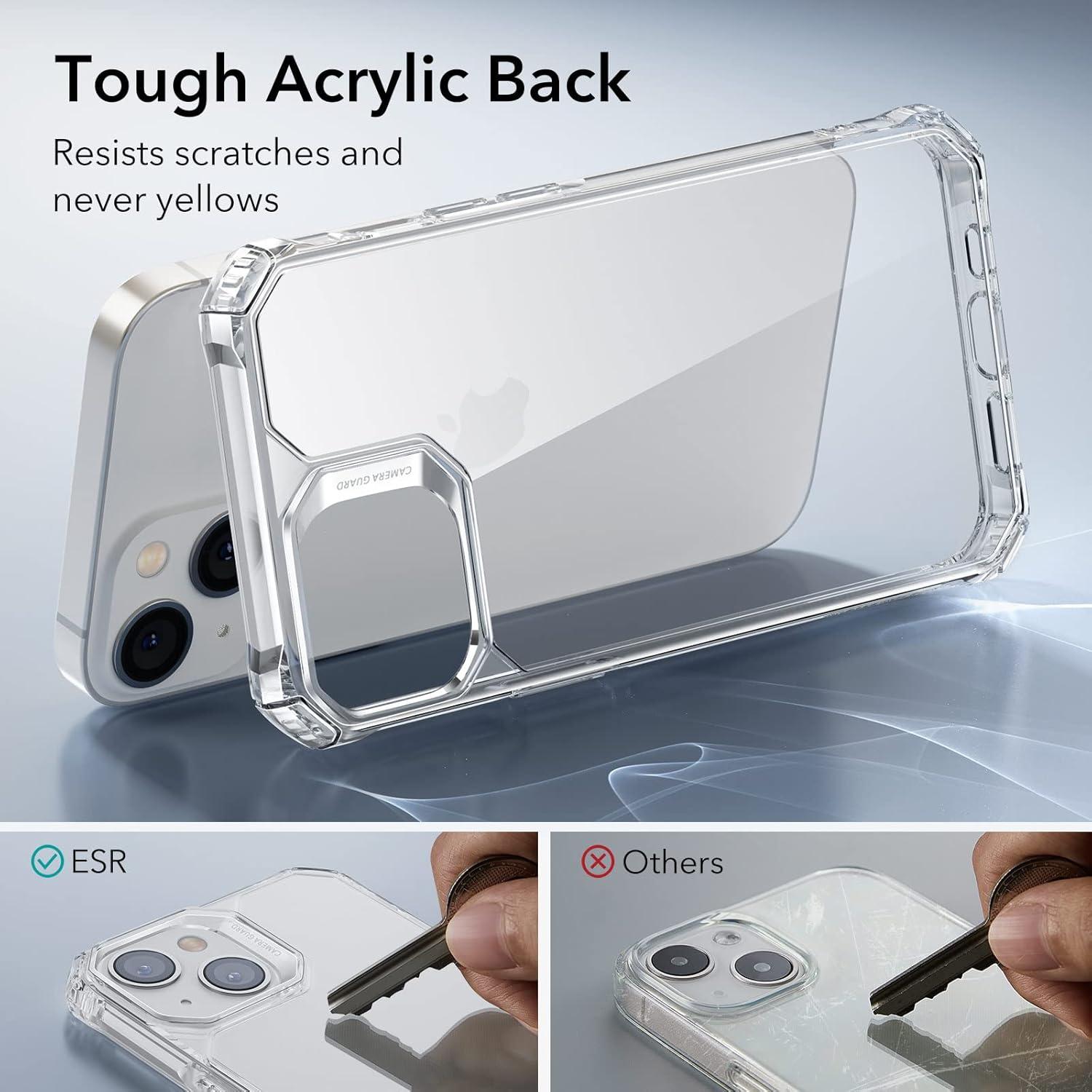 Funda Bumper ESR para iPhone 14/13 Transparente Resistente