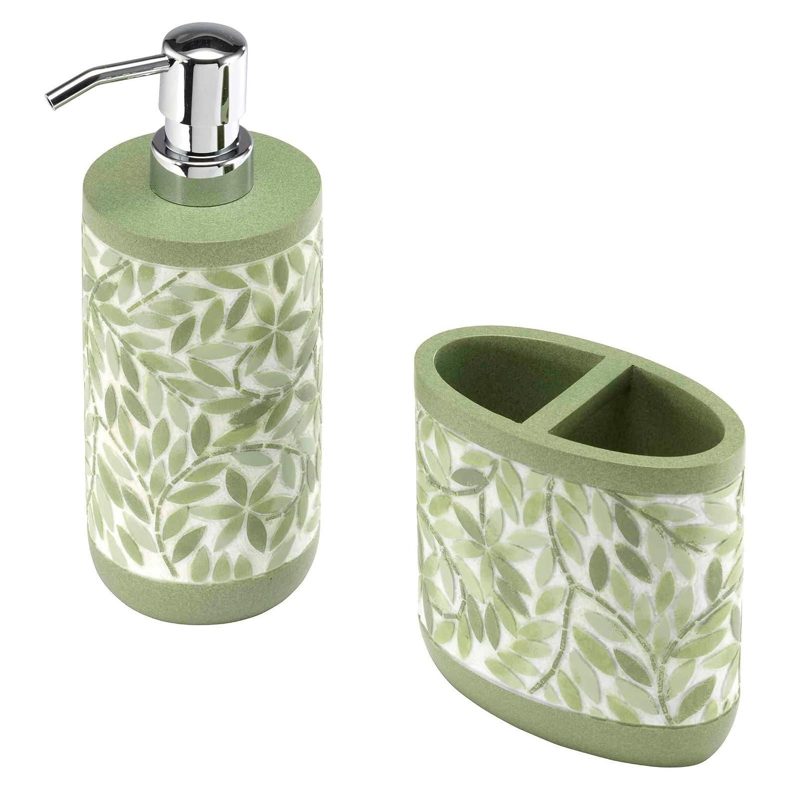 Juego de baño 2 piezas Avanti Linens Stratford Verde