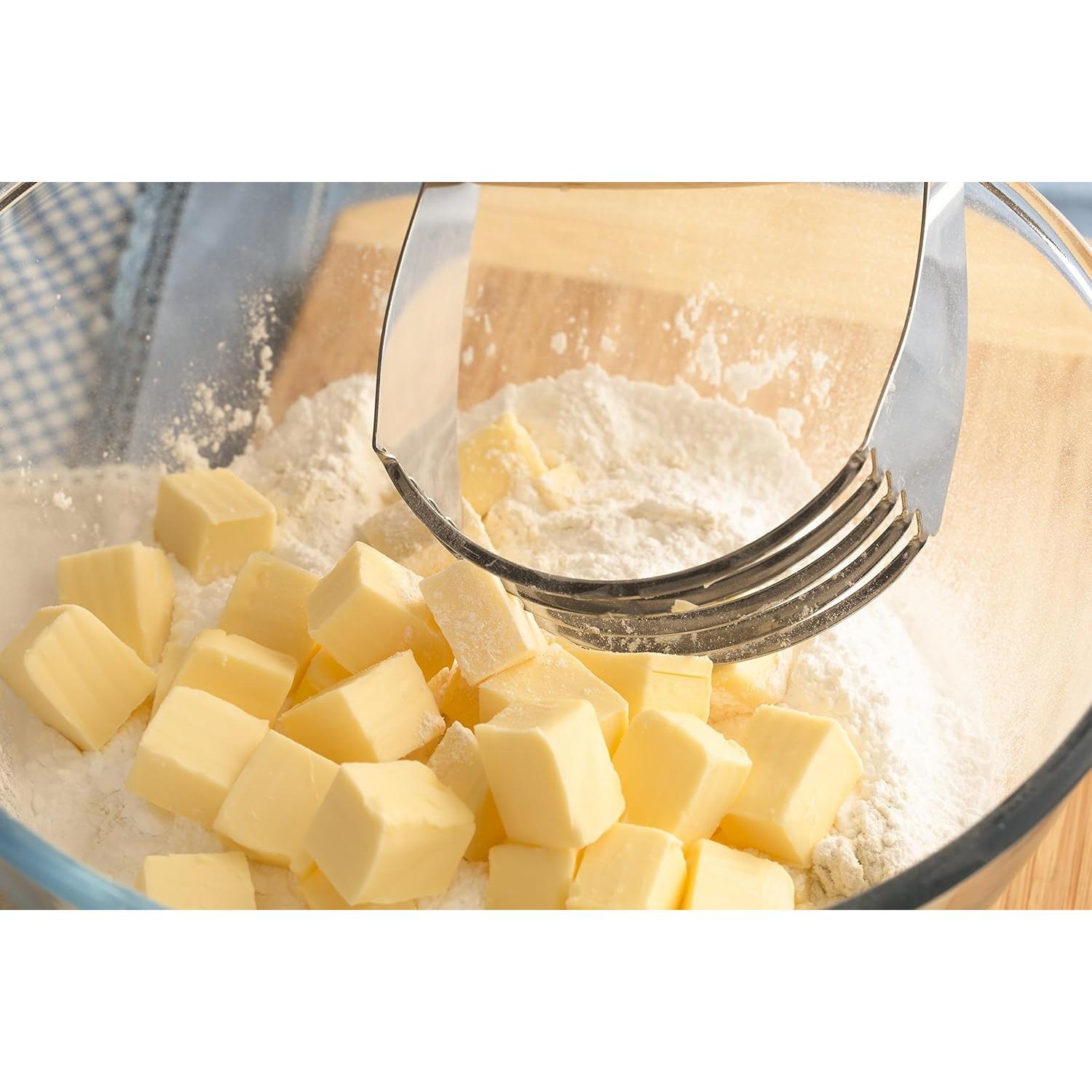 Mezclador de Masa Mrs. Anderson, Acero Inoxidable, 5 Cuchillas