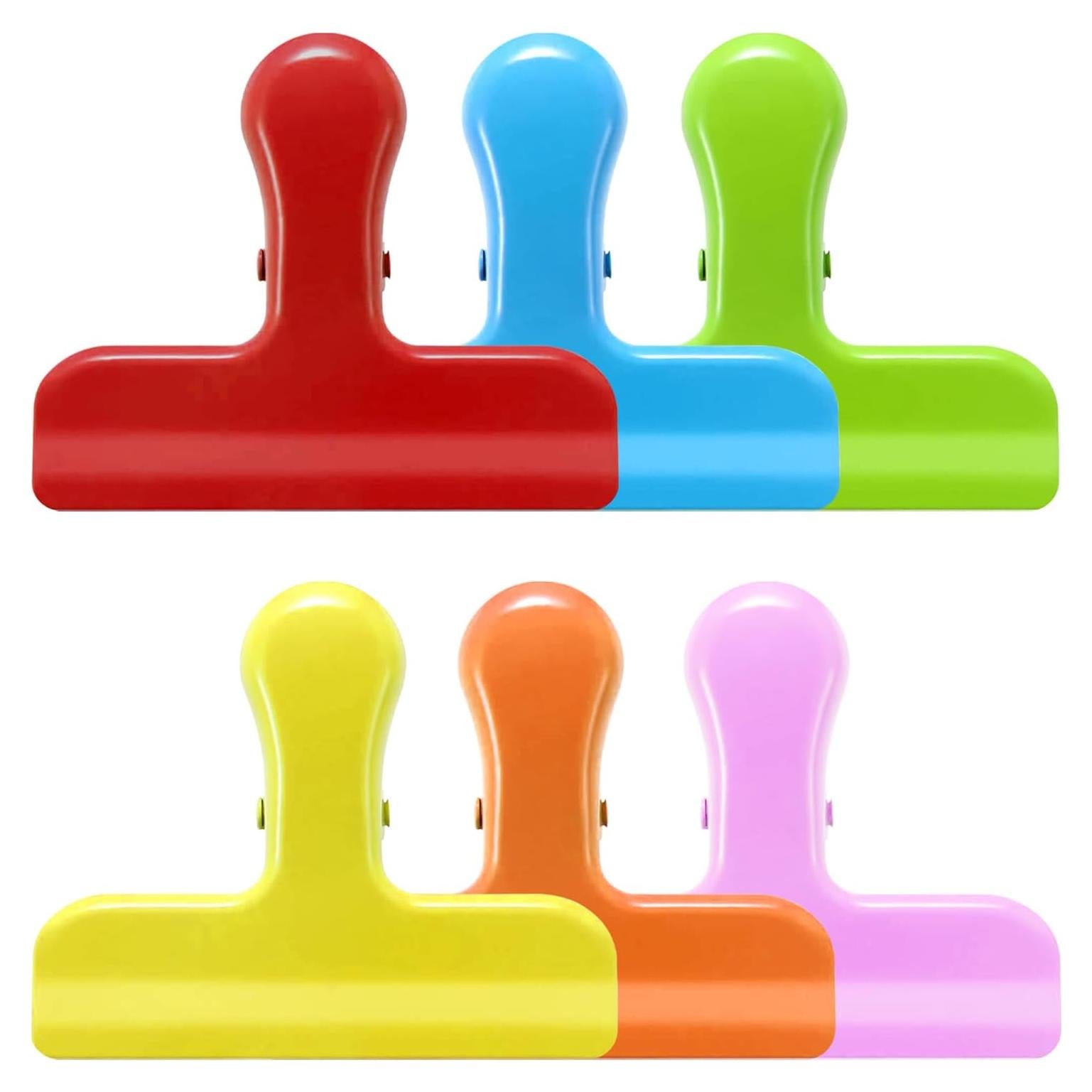 Clips de Bolsa TONOS de Acero Inoxidable 7.62 cm - 6 Piezas