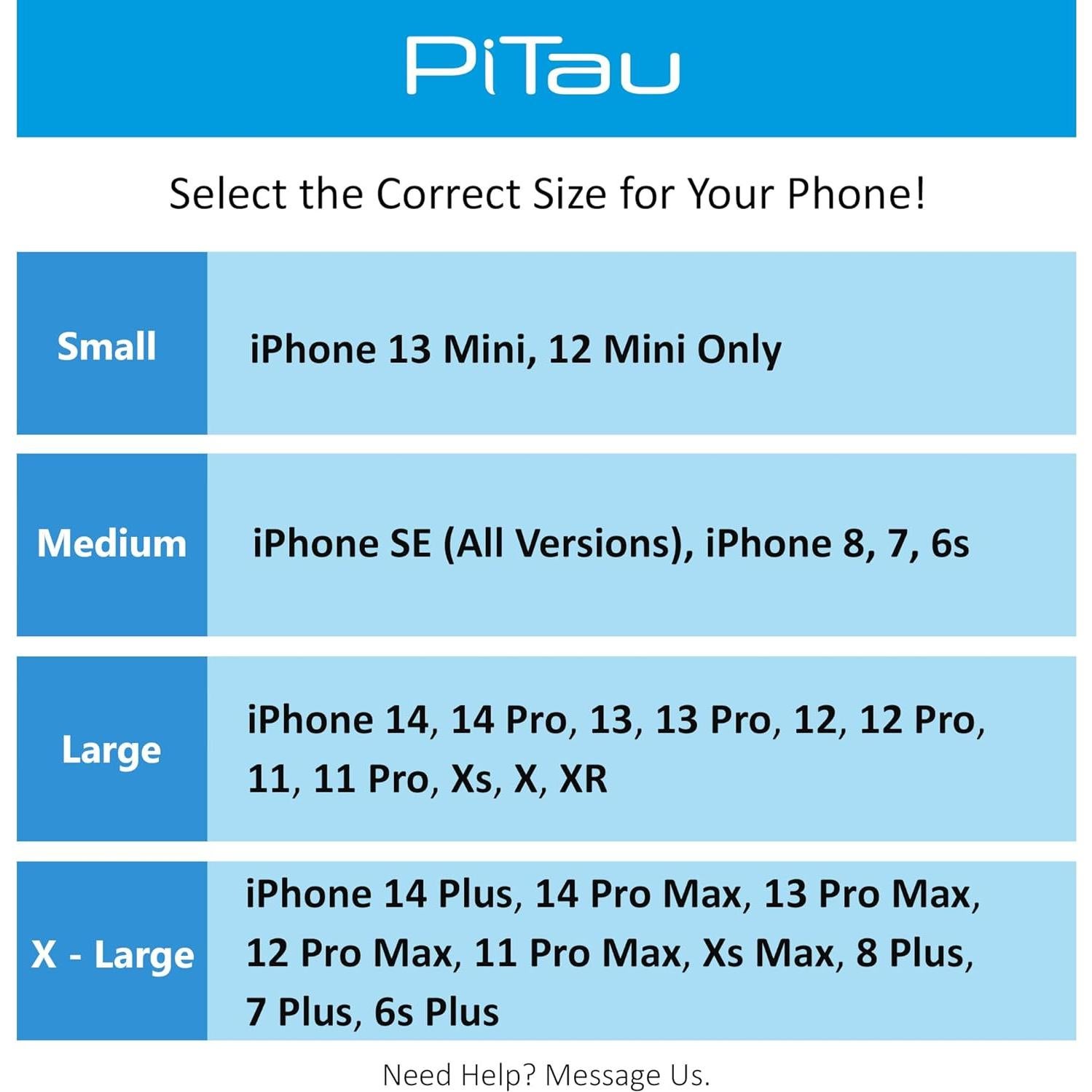 Funda PiTau para iPhone 16 Plus y Pro Max - Nylon Negro