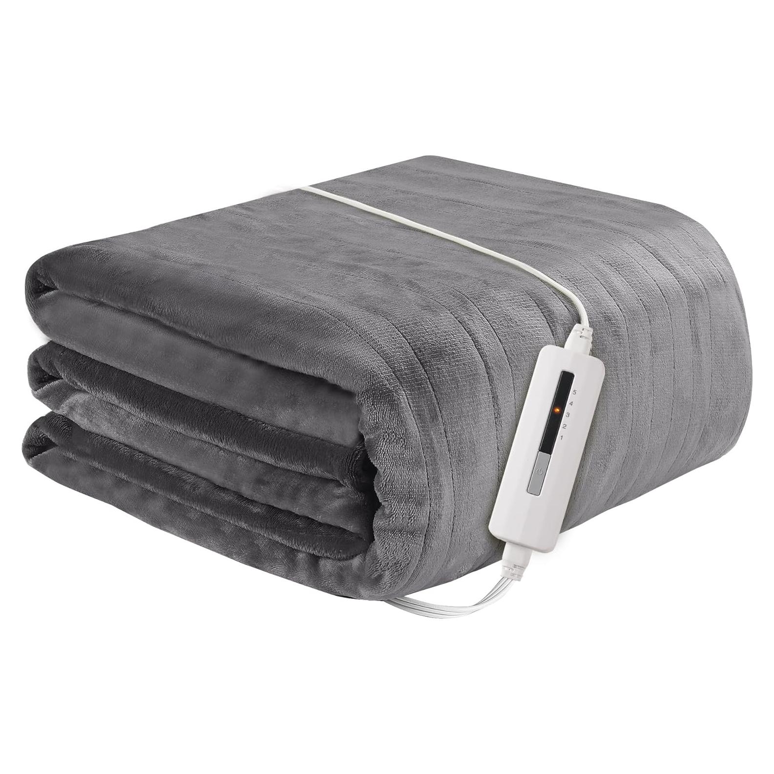 Manta Eléctrica ONDAN 127x152 cm Suave Franela 5 Niveles