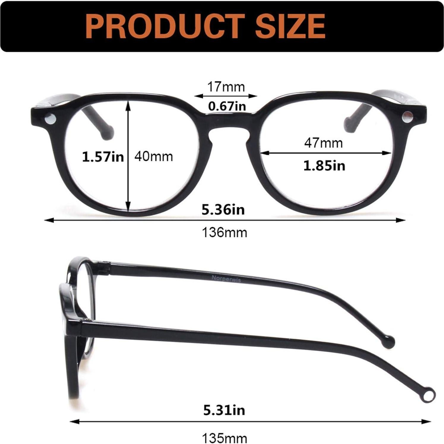 Paquete de 3 Gafas de Lectura SIGVAN Unisex 2.5x Estilosas