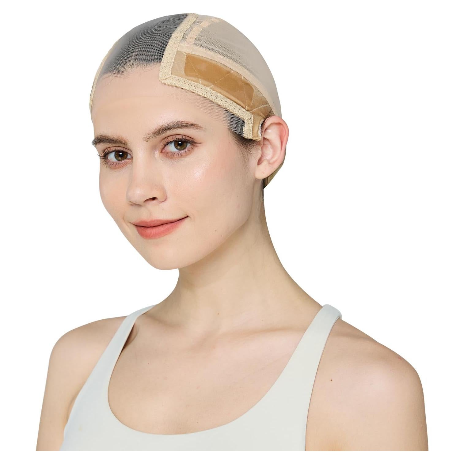 Gorro de Peluca Antideslizante Xiushumyi Talla S Color Nude