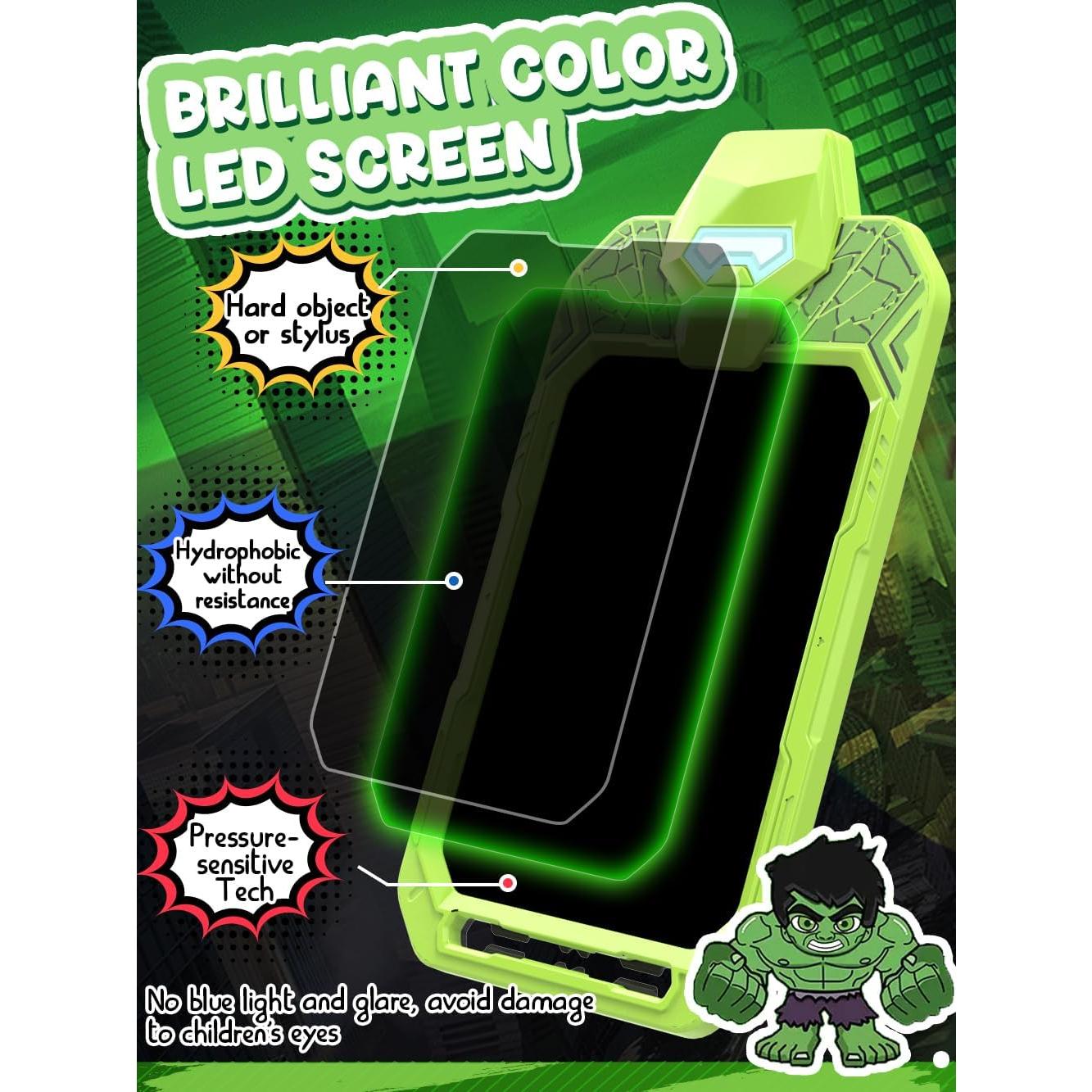 Tableta de Escritura LCD BUKEBU 10" Verde, Juguete Educativo
