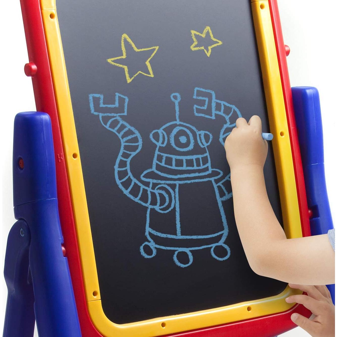 Caballete Crayola Qwikflip 2 Lados con Pizarra y Accesorios