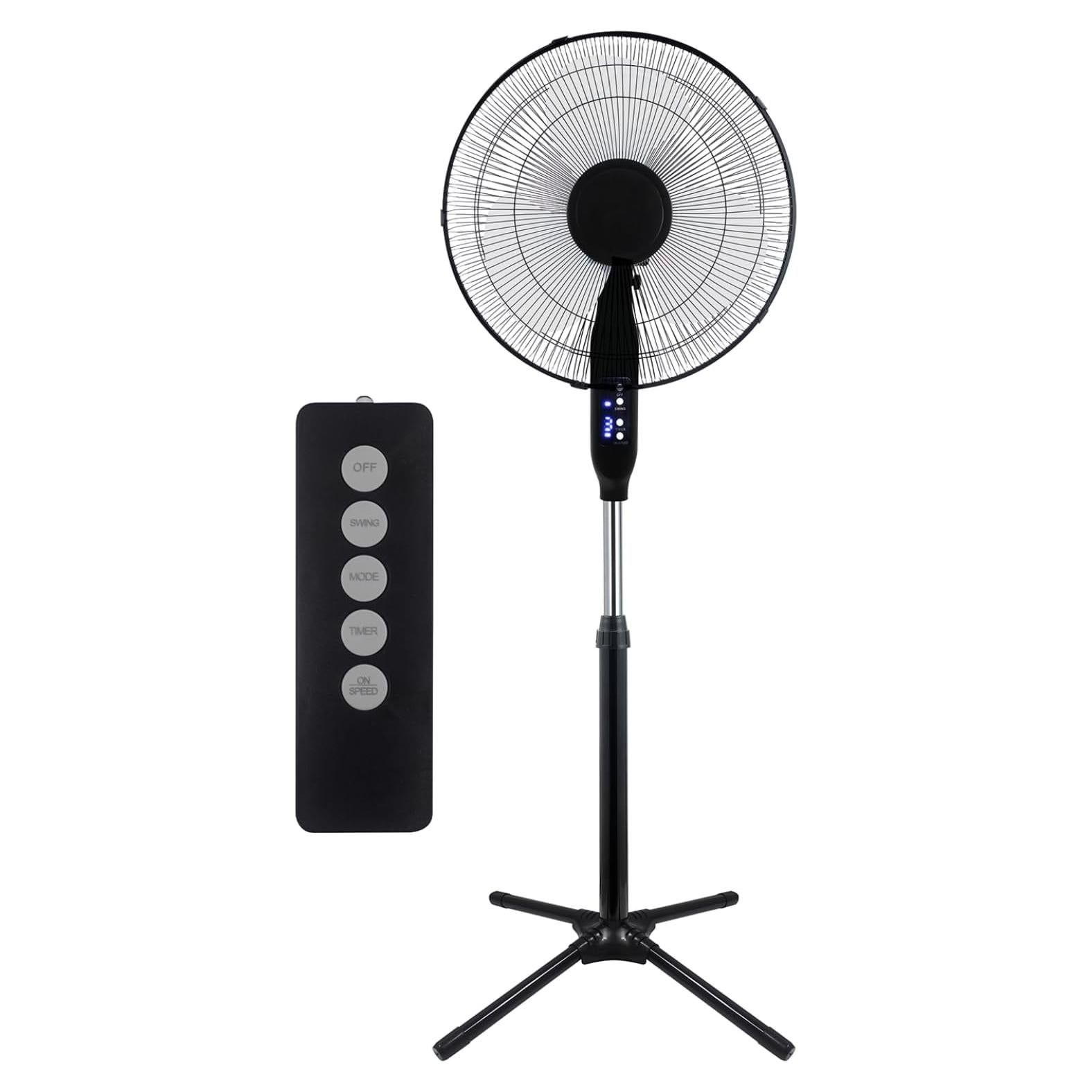 Ventilador de Pie Craig TH6069 40 cm Oscilante con Control Remoto