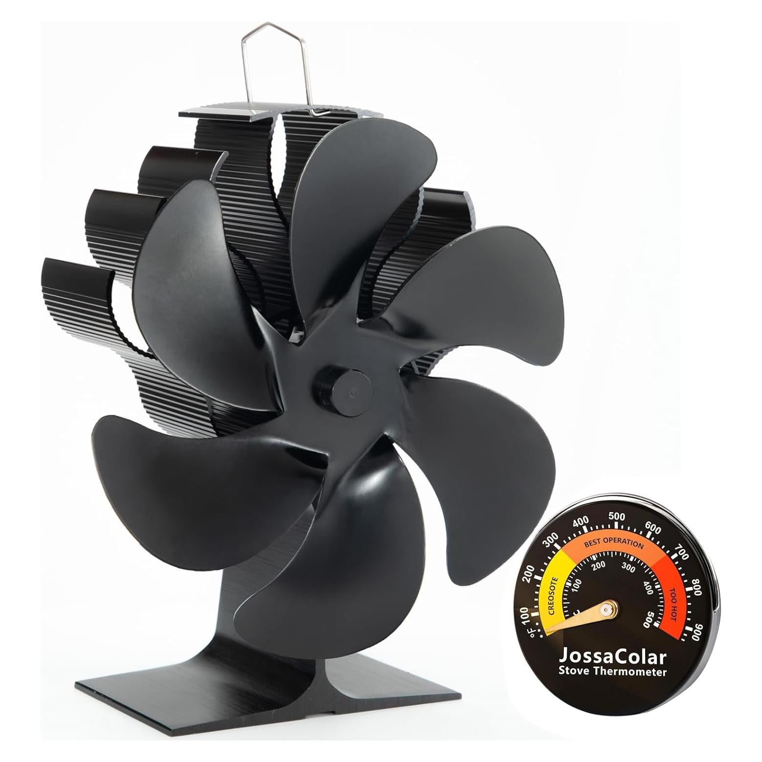 Ventilador de Estufa JossaColar 126G Térmico 6 Aspas
