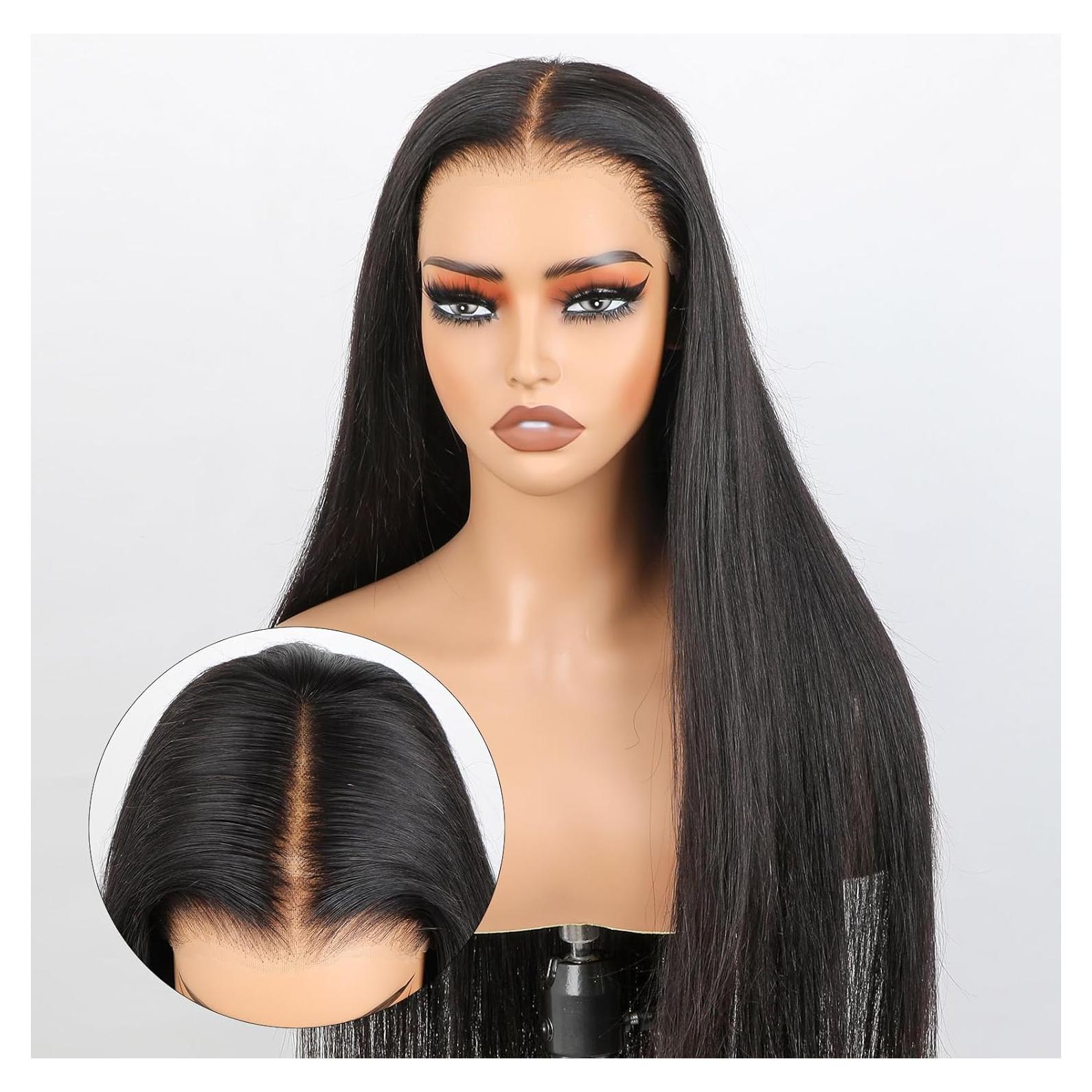 ISEE HAIR Peluca Cabello Humano 18 cm Sin Pegamento HD