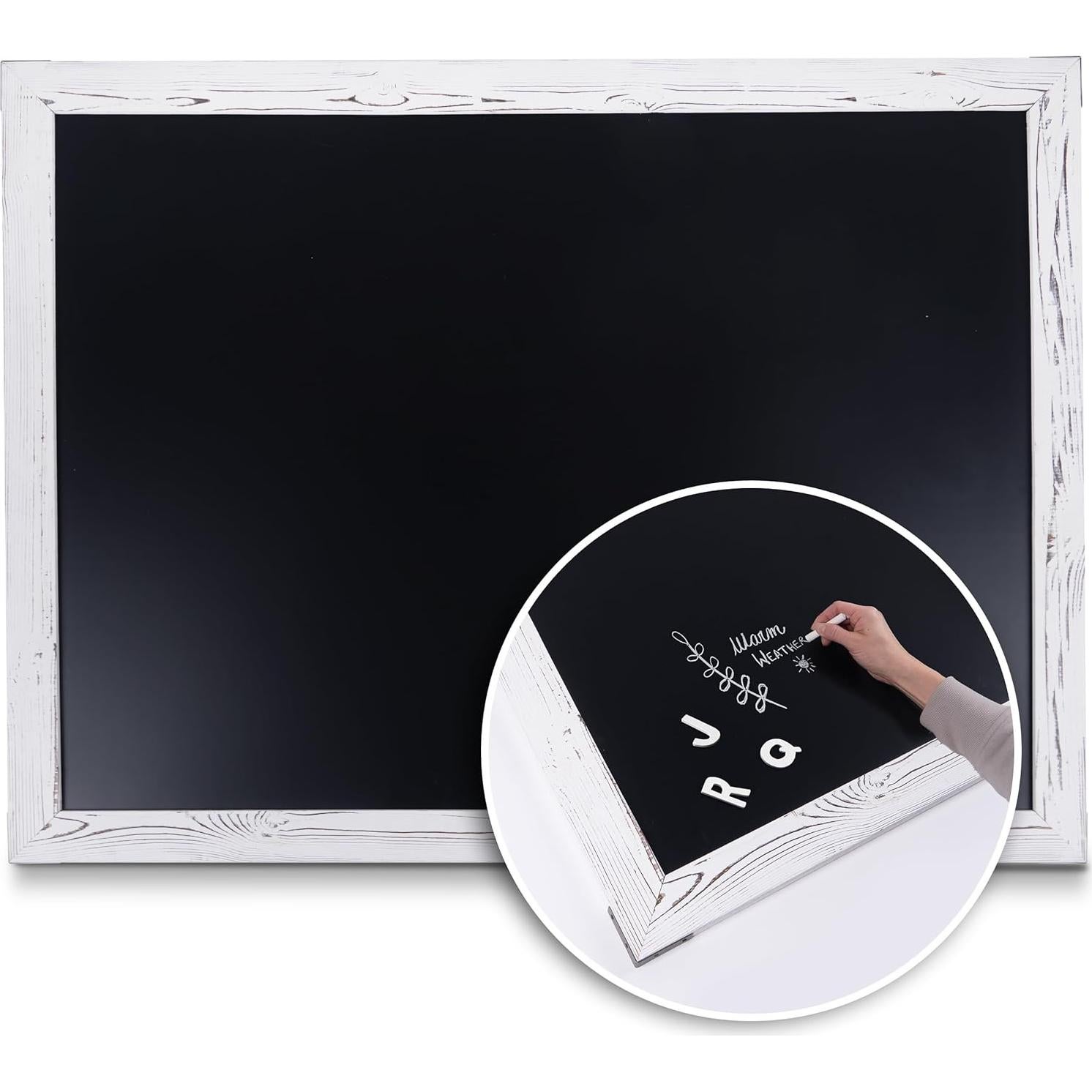 Pizarra Magnética Loddie Doddie 87.6 x 116.8 cm Marco Rústico