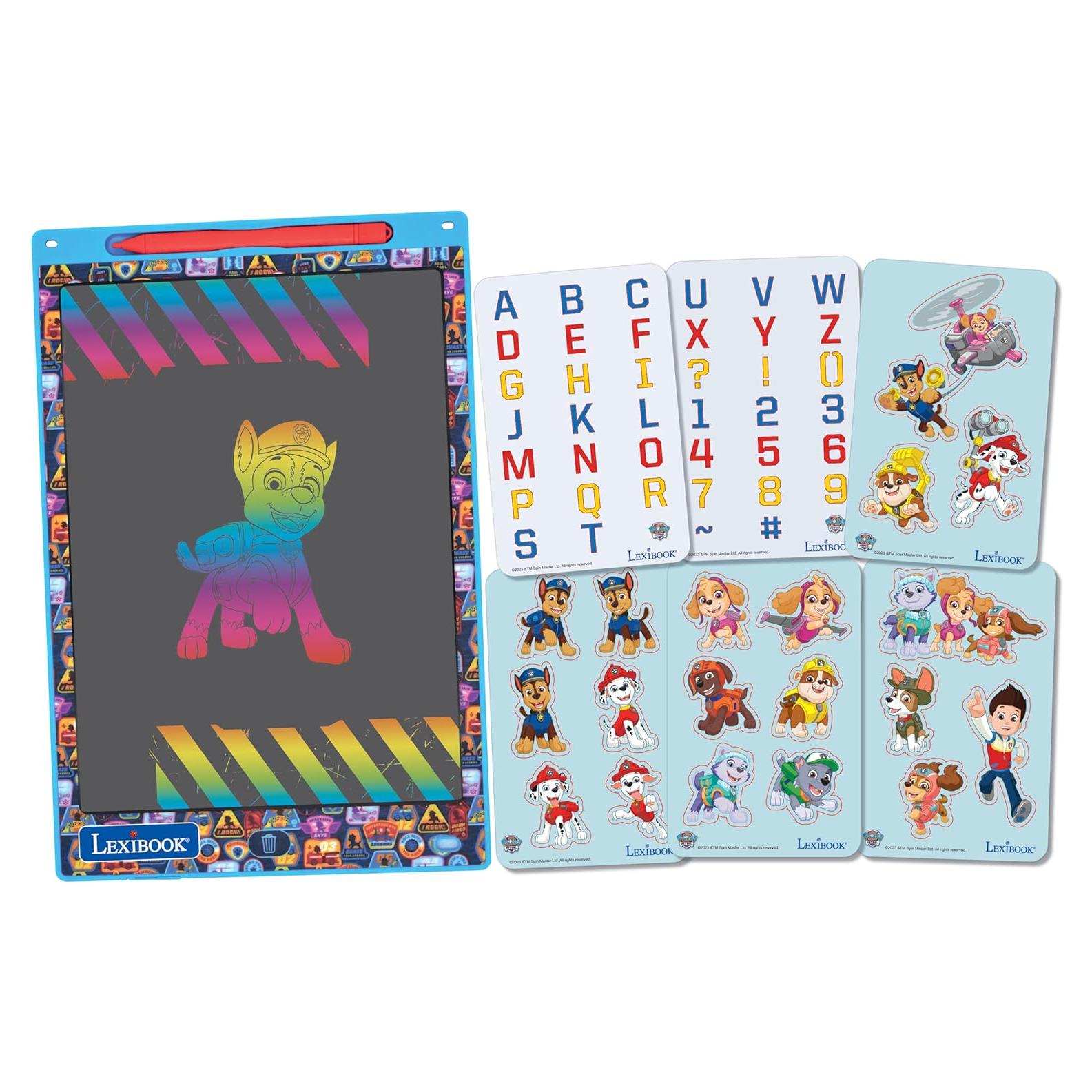 Pizarra Mágica Lexibook Paw Patrol A4 Multicolor