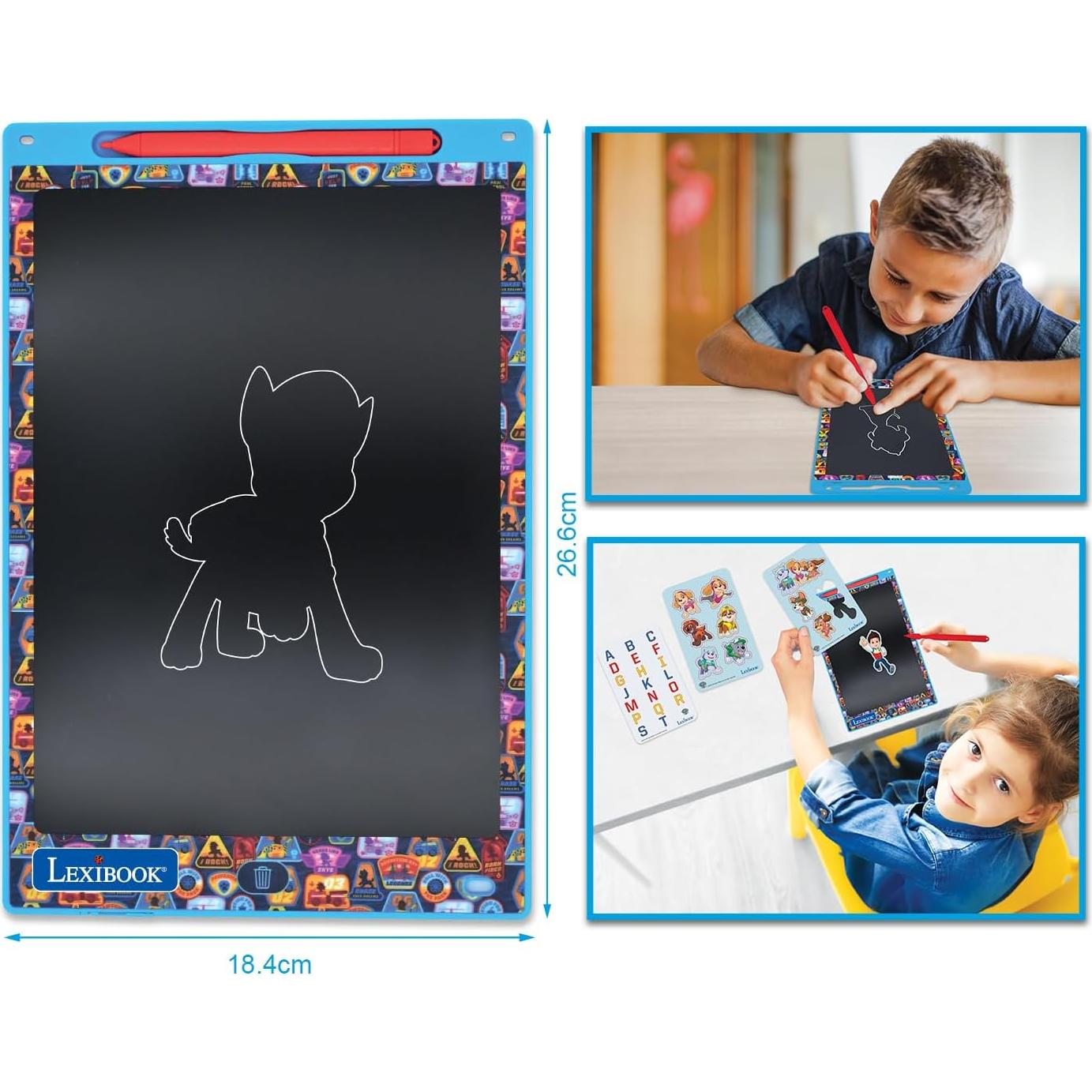 Pizarra Mágica Lexibook Paw Patrol A4 Multicolor