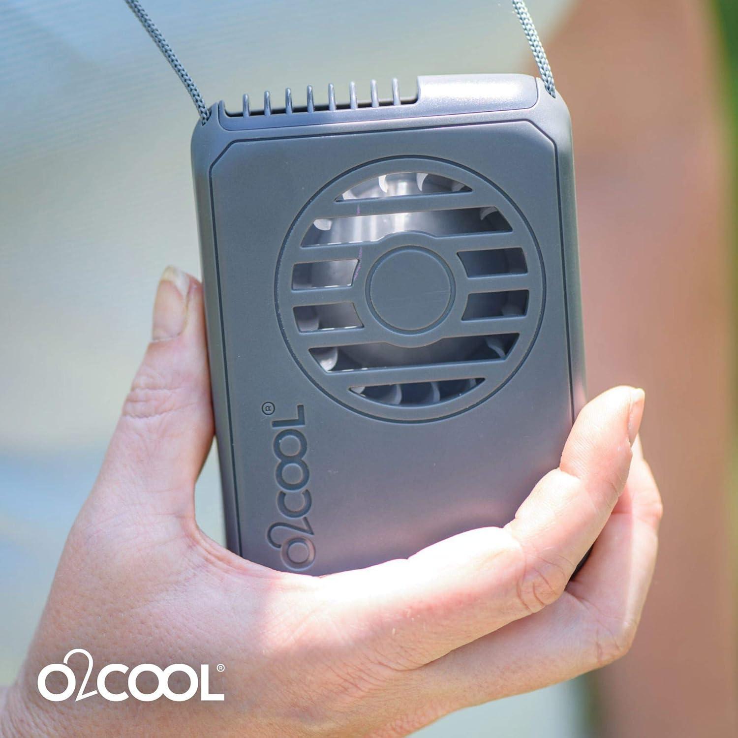 Ventilador Personal O2COOL Collar Portátil 3 Colores