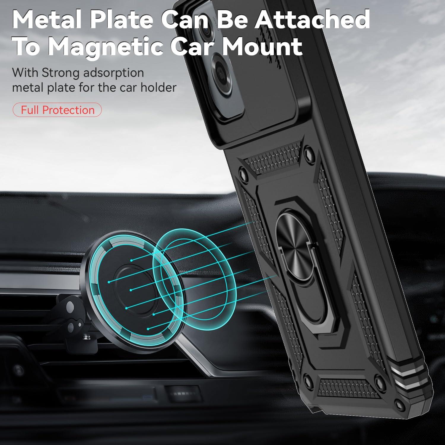 Funda para Motorola Moto G Stylus 5G 2024 con soporte 360°