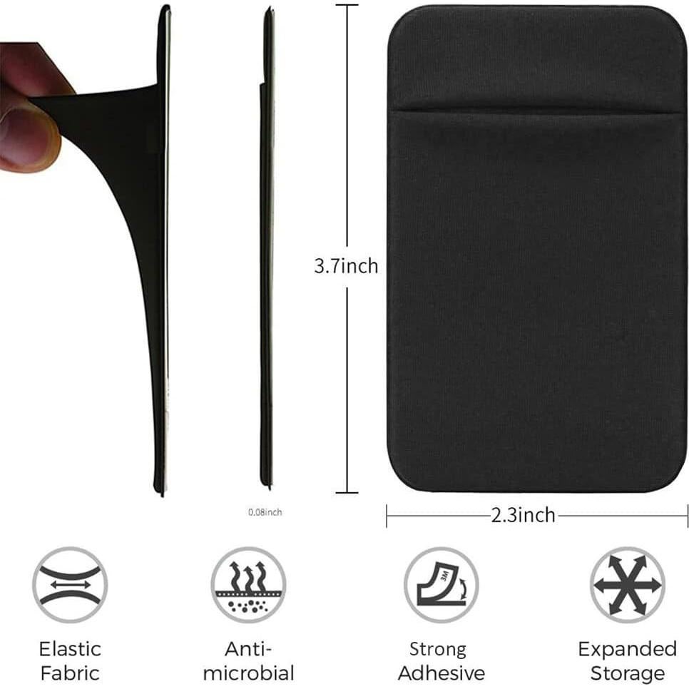 3Pack Soporte Tarjeta Móvil Fulgamo Adhesivo Estirable