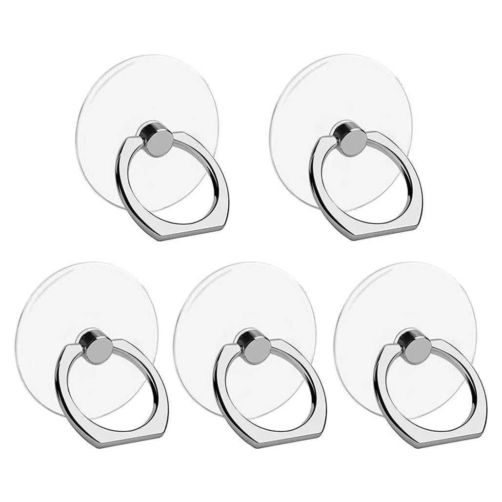 Soporte de Anillo Transparente VOVIGGOL 5 Paquetes 360°