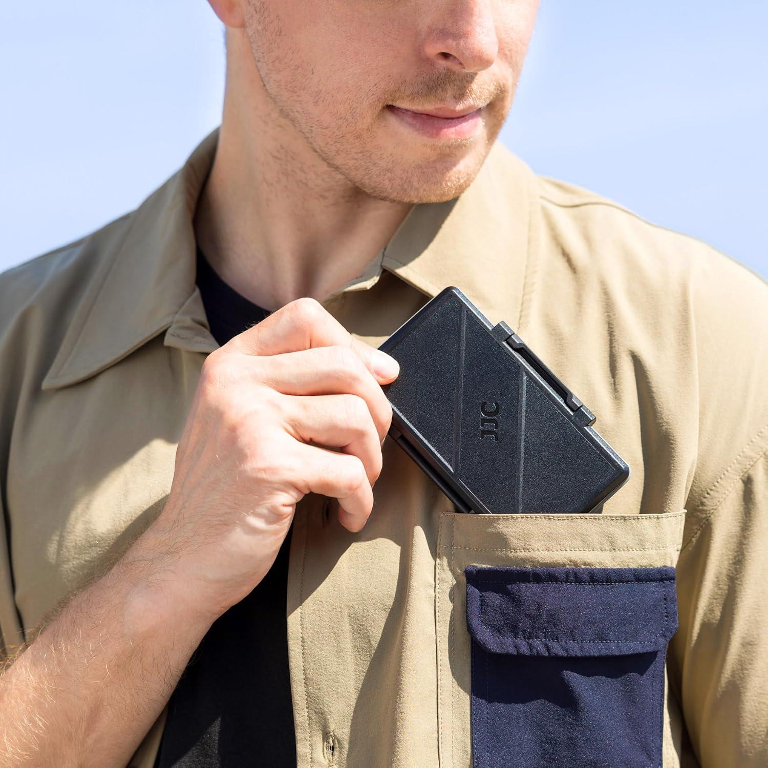 Estuche para Baterías JJC para 20x CR2032 CR2025 Resistente