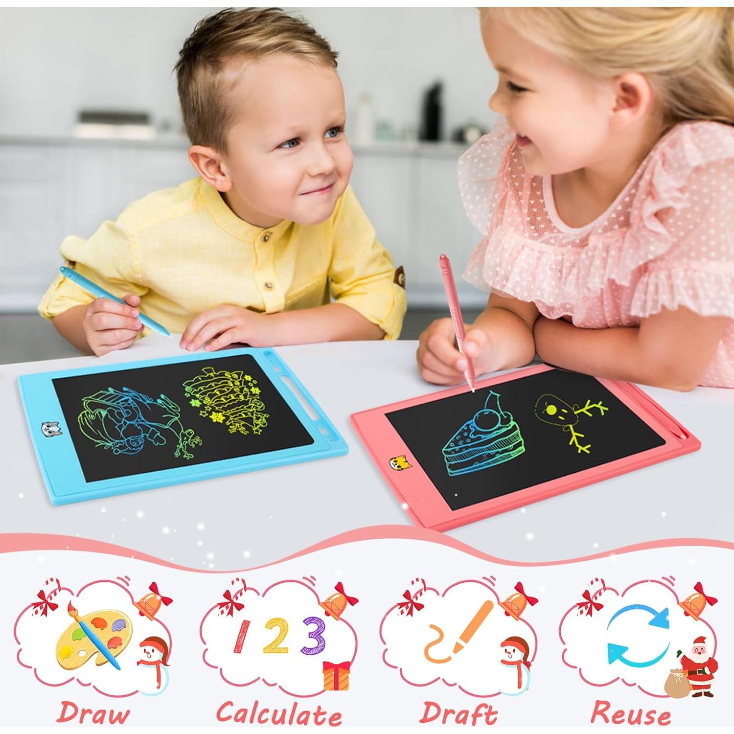 Paquete de 2 Tabletas de Escritura LCD Newnaivete 22.4x14.4cm