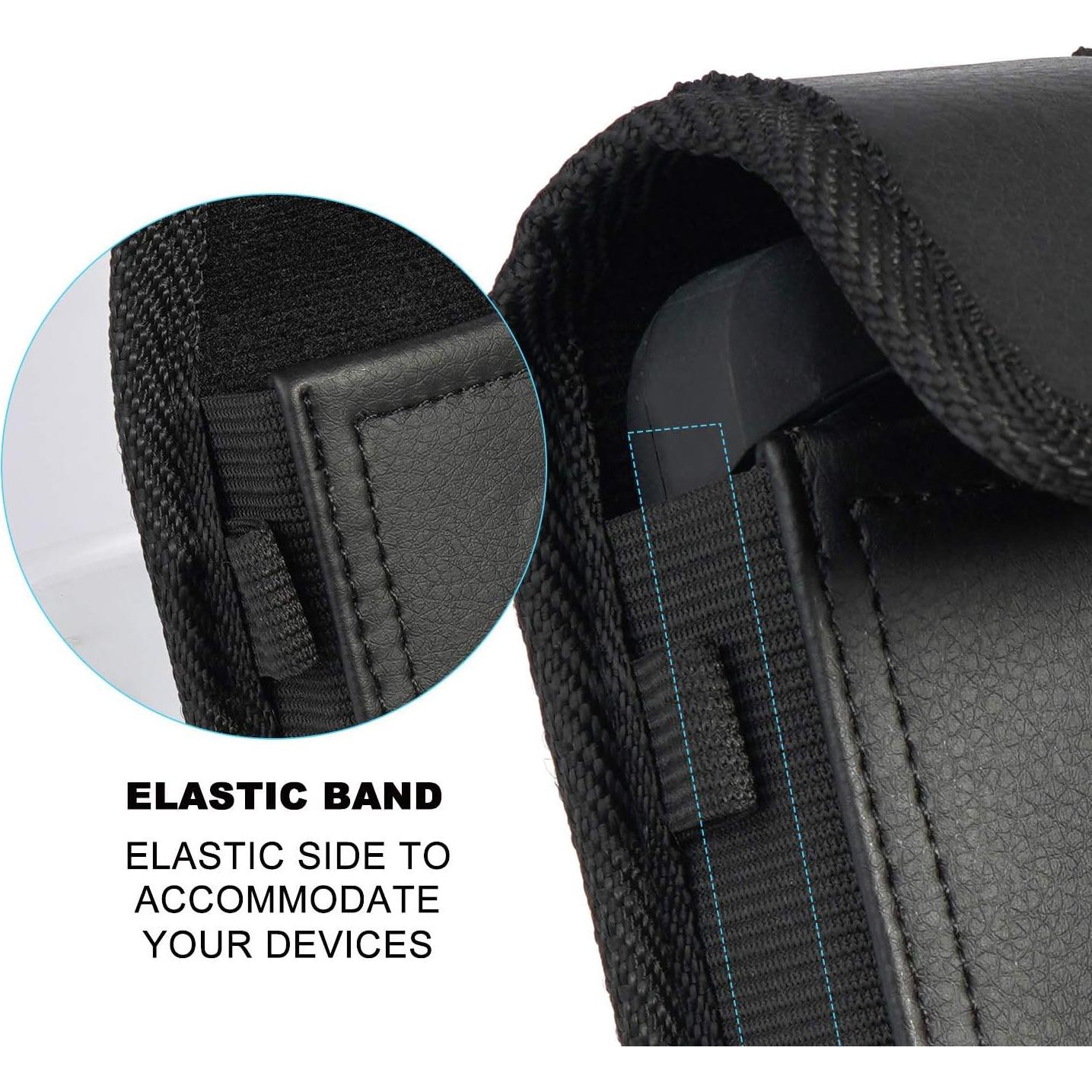 Funda Vertical de Cuero Vegano Nakedcellphone para Teléfono