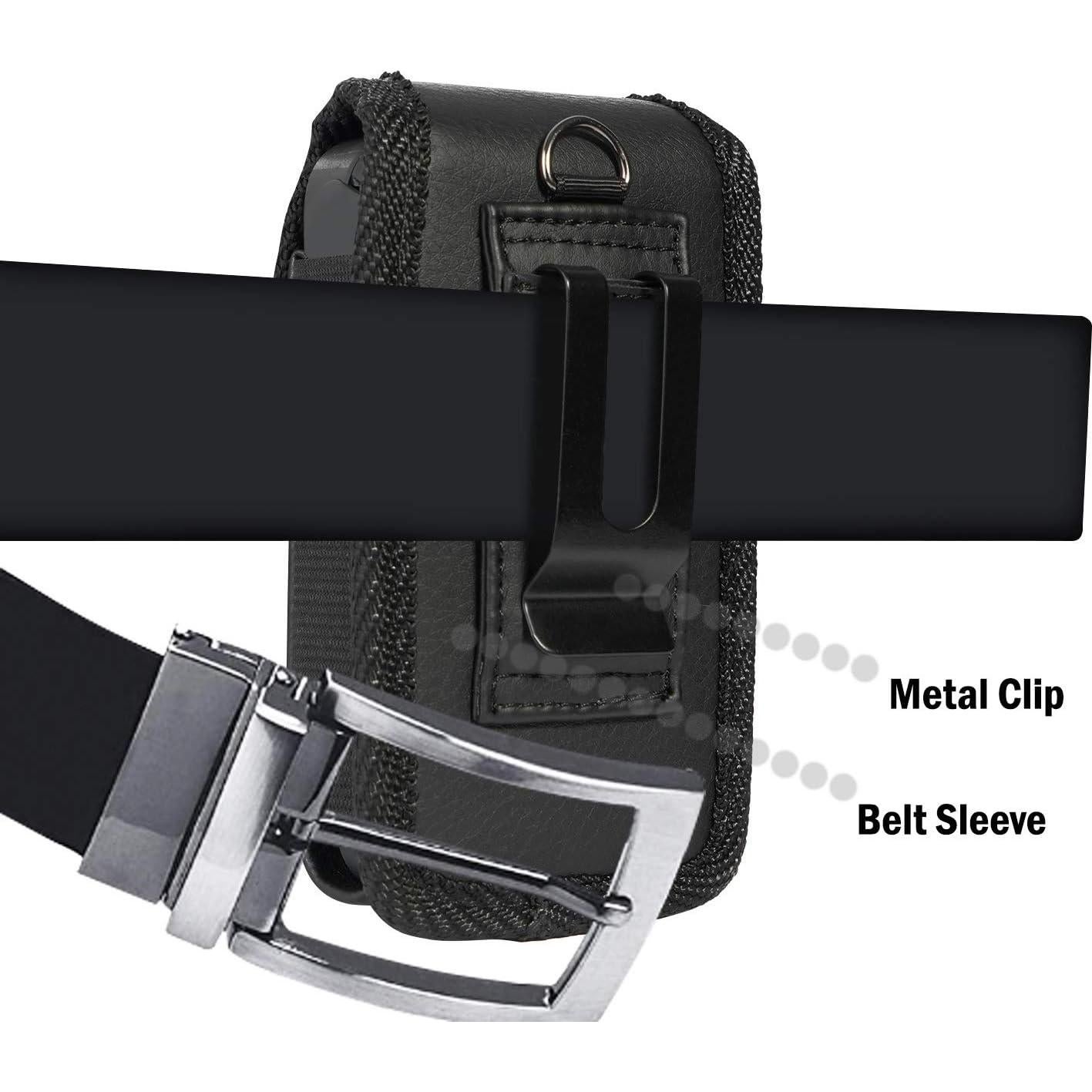 Funda Vertical de Cuero Vegano Nakedcellphone para Teléfono