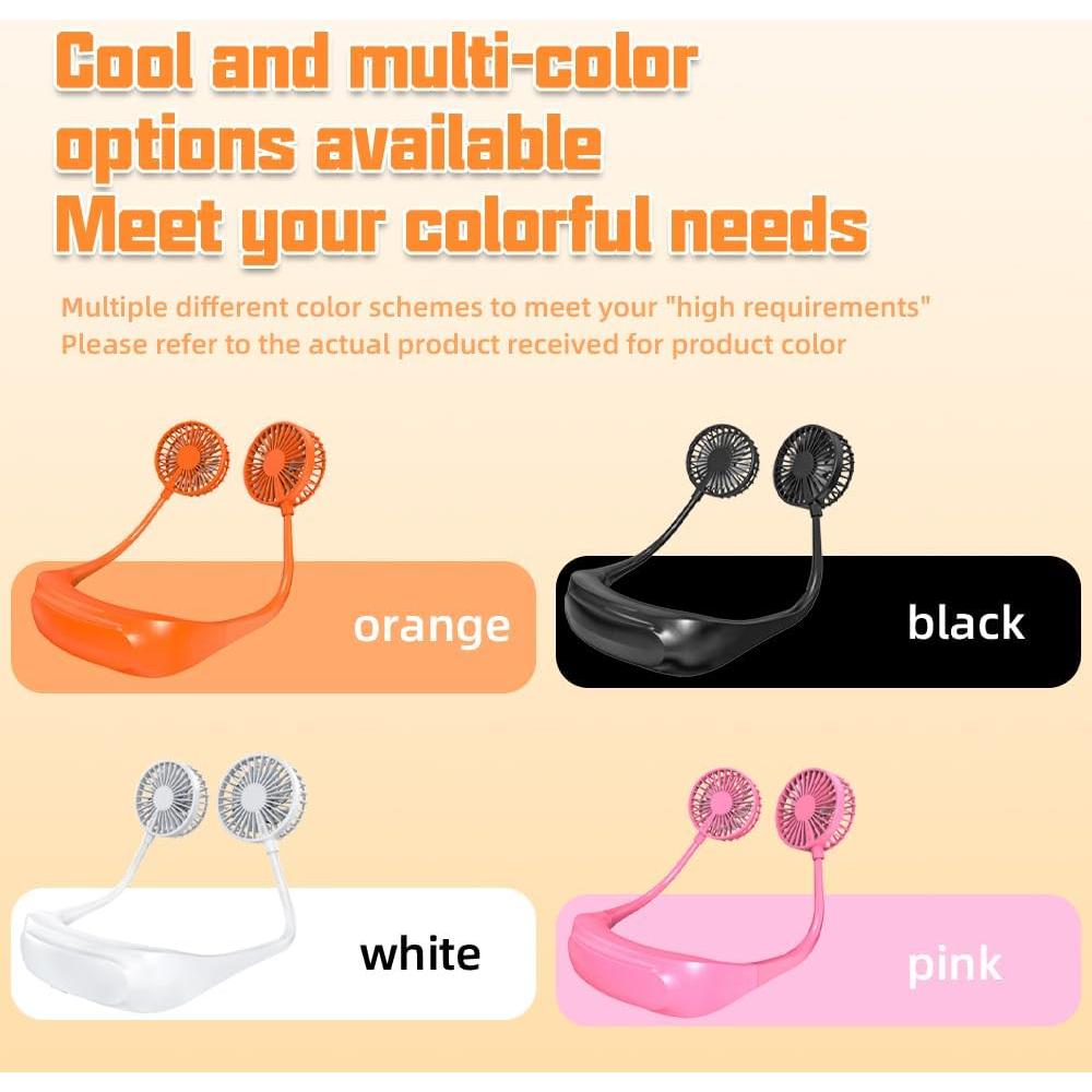 Ventilador de Cuello INFOTOP L1 8000 mAh 4 Velocidades