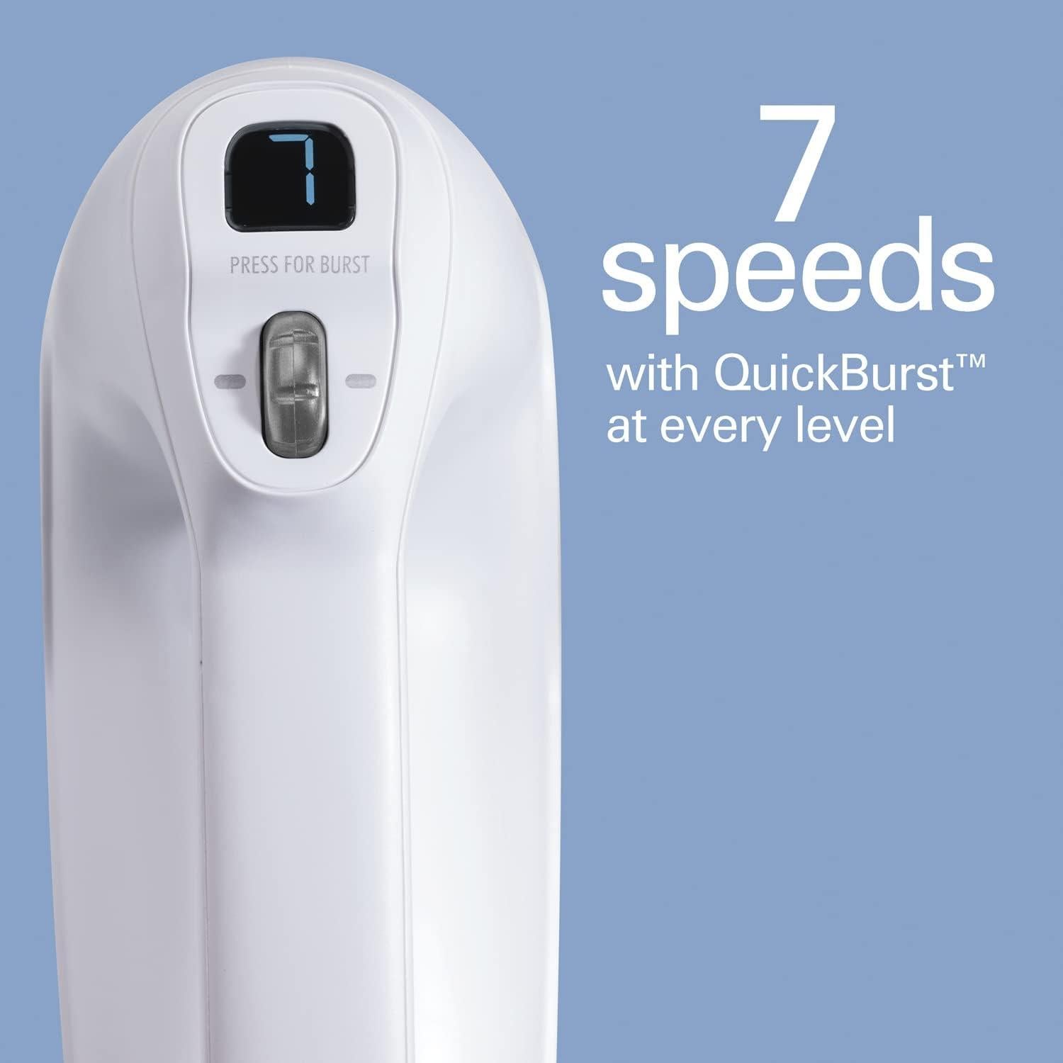 Mezclador de Mano Eléctrico Hamilton Beach 7 Velocidades