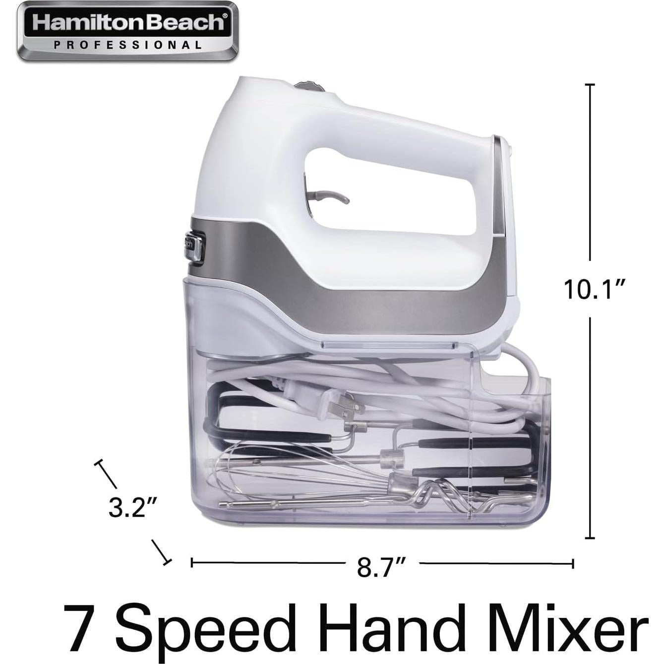 Mezclador de Mano Eléctrico Hamilton Beach 7 Velocidades