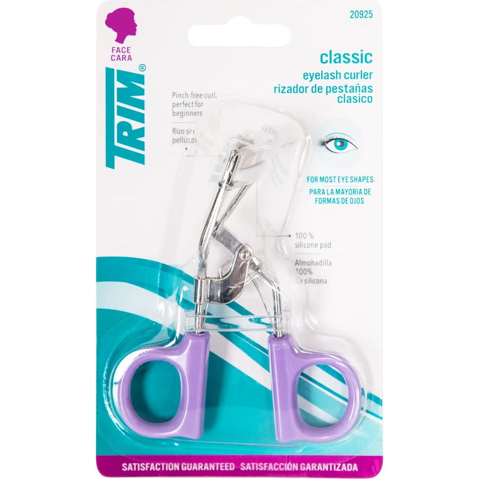 Rizador de Pestañas Clásico Trim - Acero Inoxidable y Silicona