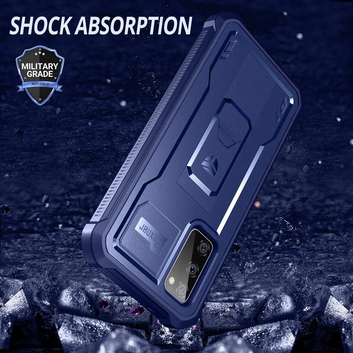 Funda Dexnor para Samsung Galaxy S20 FE 6.5" Azul con Soporte