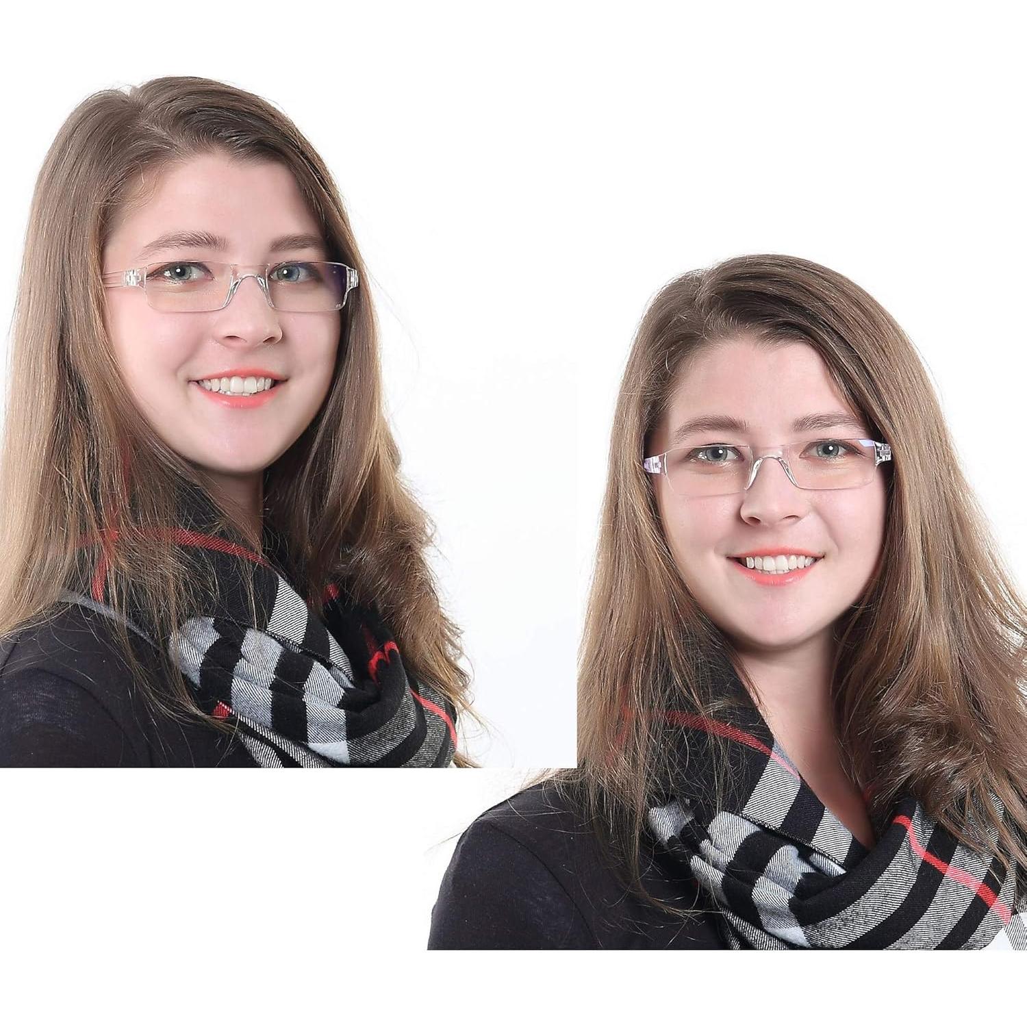 Gafas de Lectura LifeArt 4 Pares Bloqueo Luz Azul