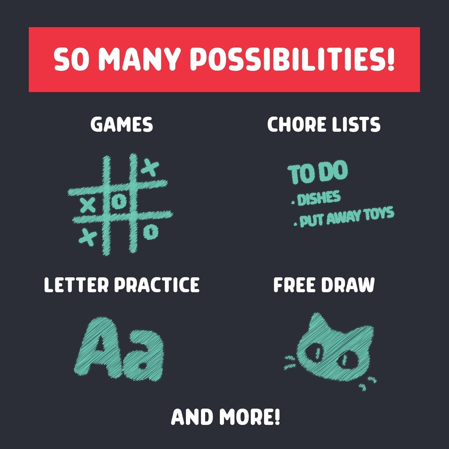 Chuckle & Roar - Tabla Dibujo LCD 25x20cm - Sin Desorden