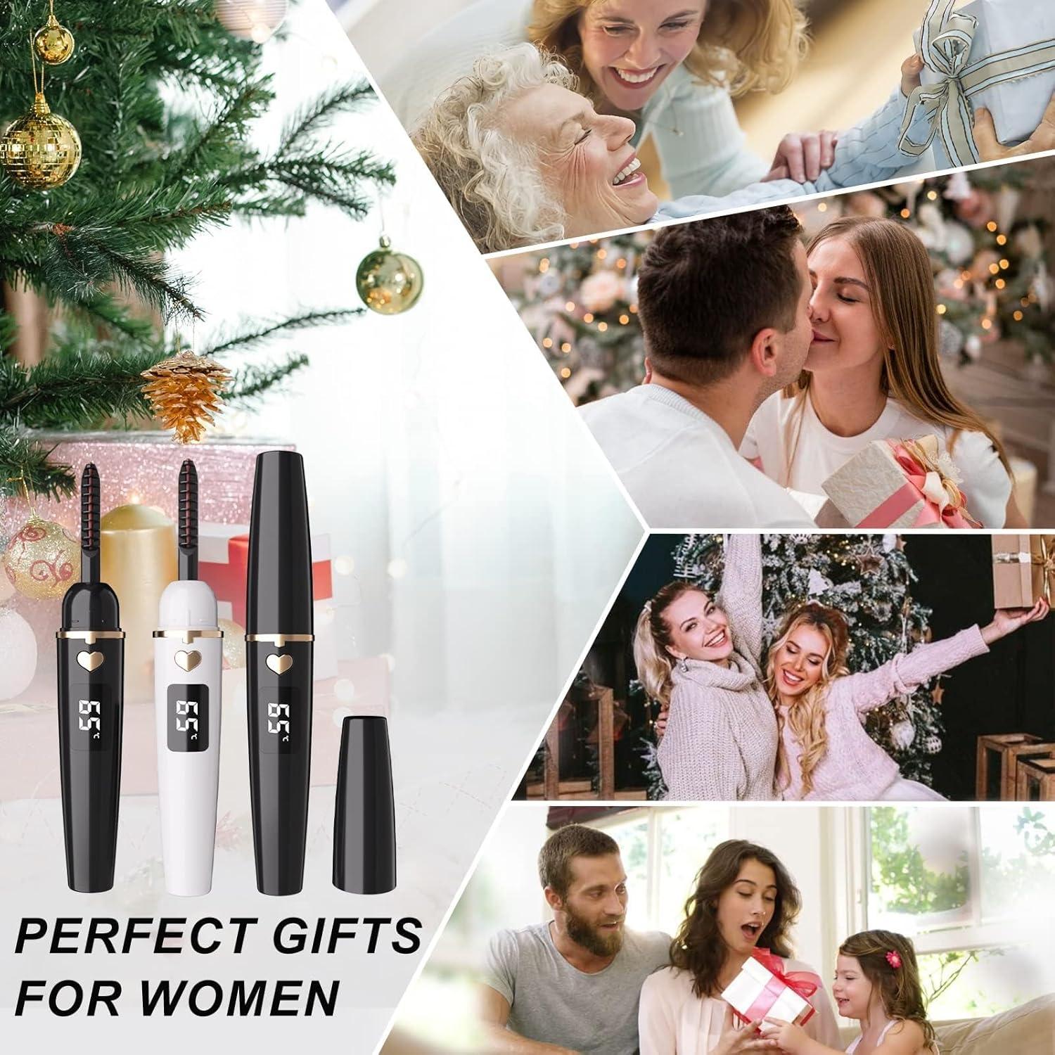 Rizador de Pestañas Eléctrico ZAPAL Blanco Oro 13.5cm