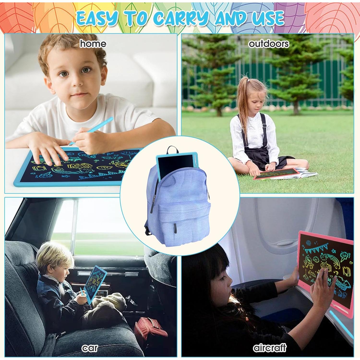 Tableta de Dibujo LCD Aricvort 38 cm Colorido para Niños