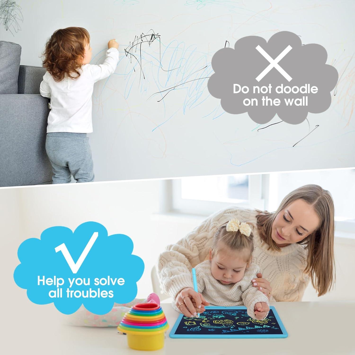 Tableta de Dibujo LCD Aricvort 38 cm Colorido para Niños