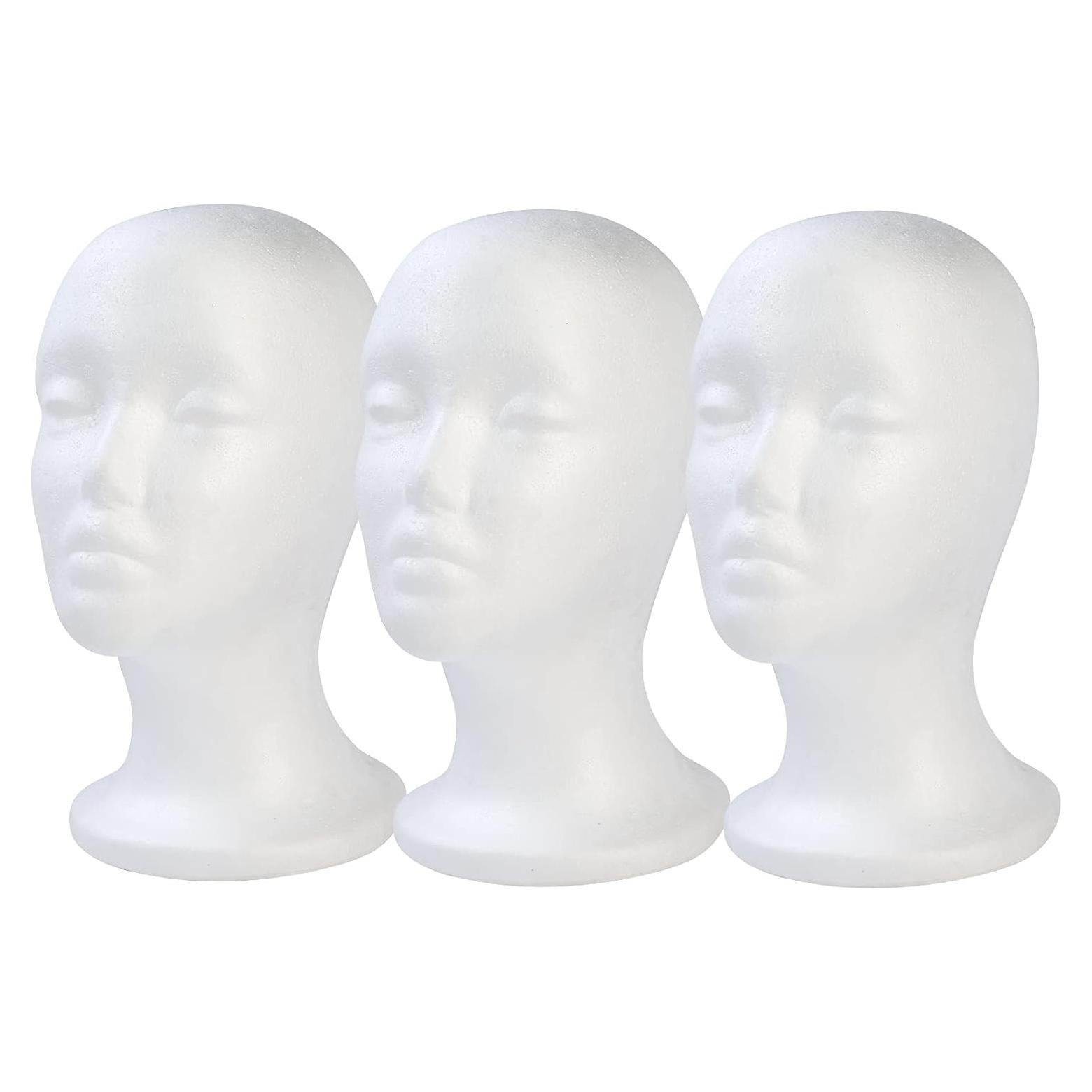 Cabeza de Peluca BALABALA 3 Pcs Soporte Estireno 28 cm