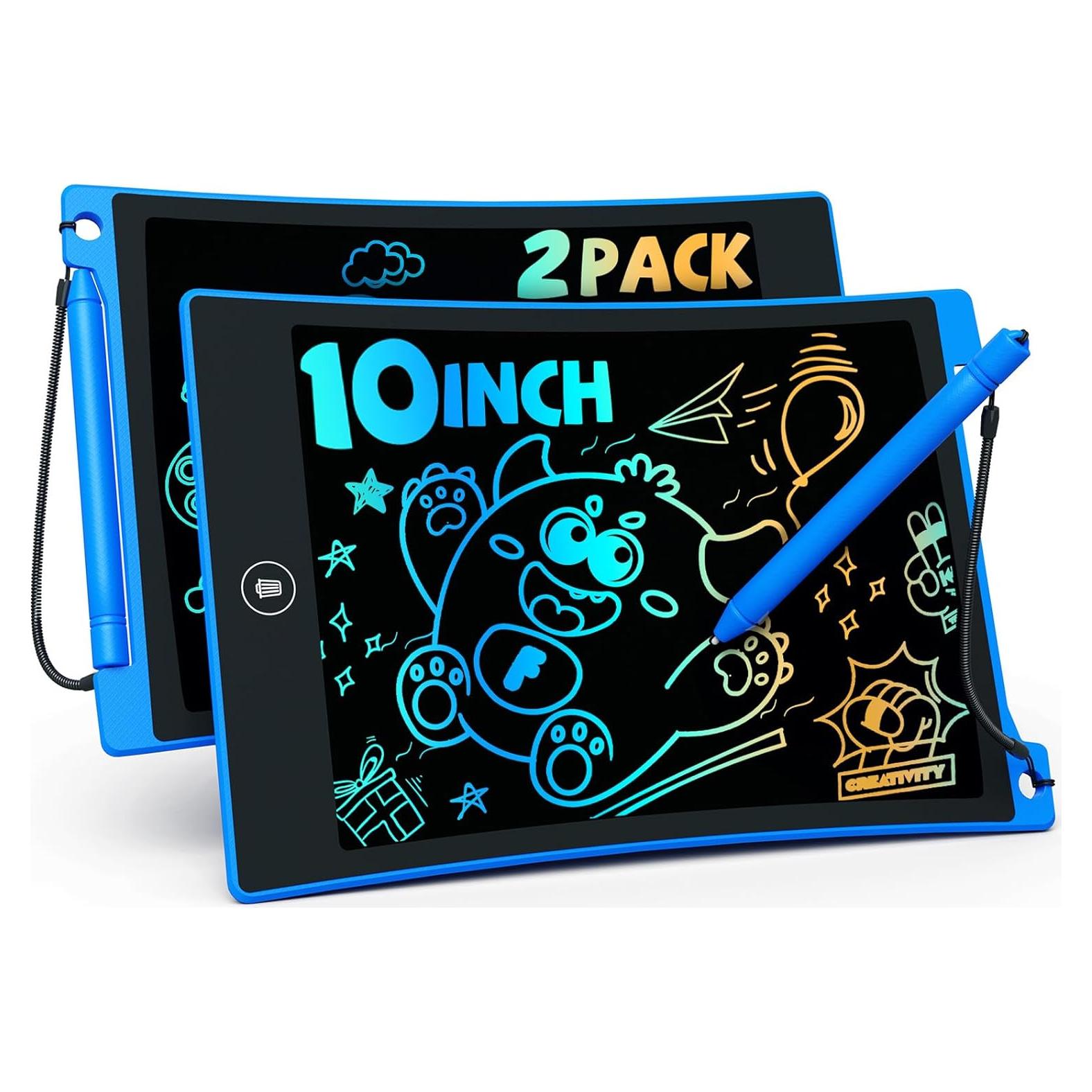 Tableta de Escritura LCD TEKFUN 10" Azul - 2 Paquetes