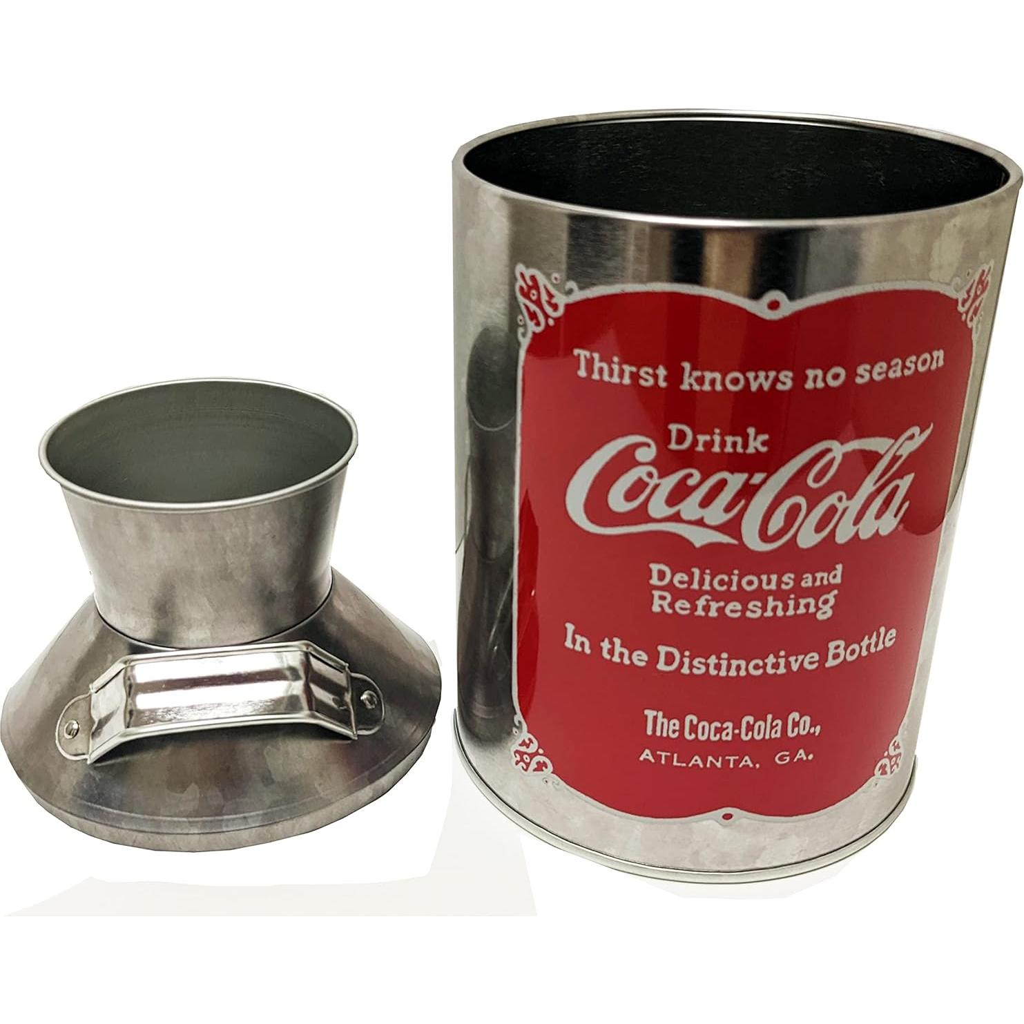 Lata de Leche Coca Cola Roja - Réplica 10,8 x 20,3 cm