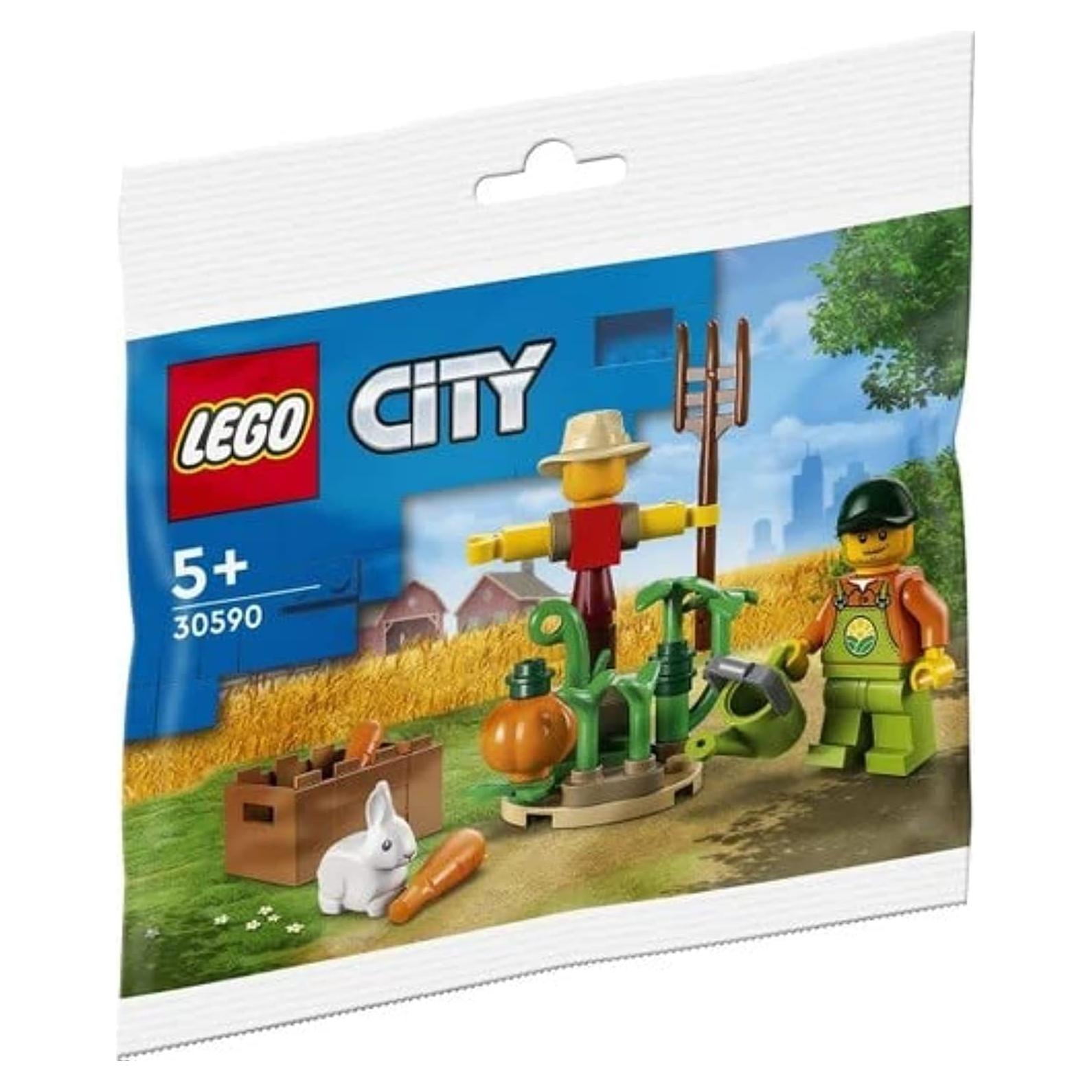 LEGO 30590 Ciudad Granja Jardín con Espantapájaros 10g