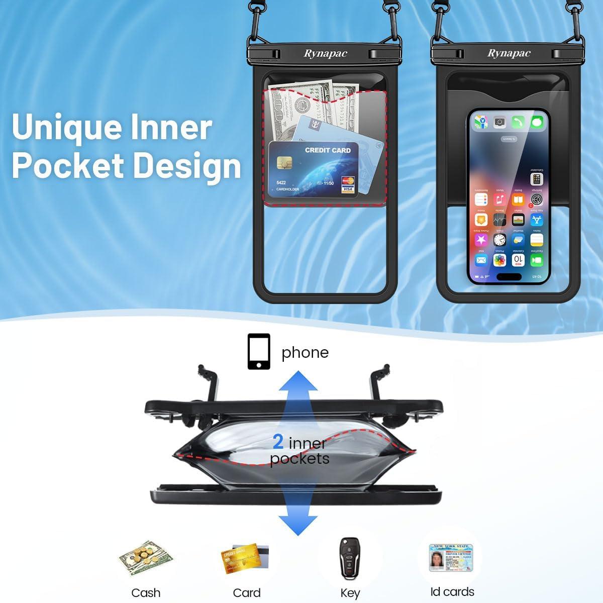 Funda Impermeable Rynapac 10" para Teléfono - IPX8