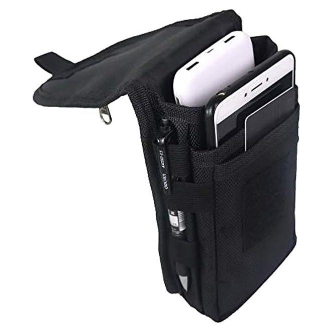 Funda de Cintura para Teléfono HERSENT Nylon Multiusos