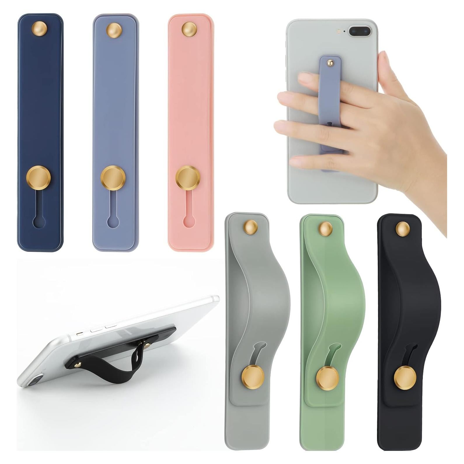 Soporte de Agarre para Teléfono Weewooday 6 Piezas Colores