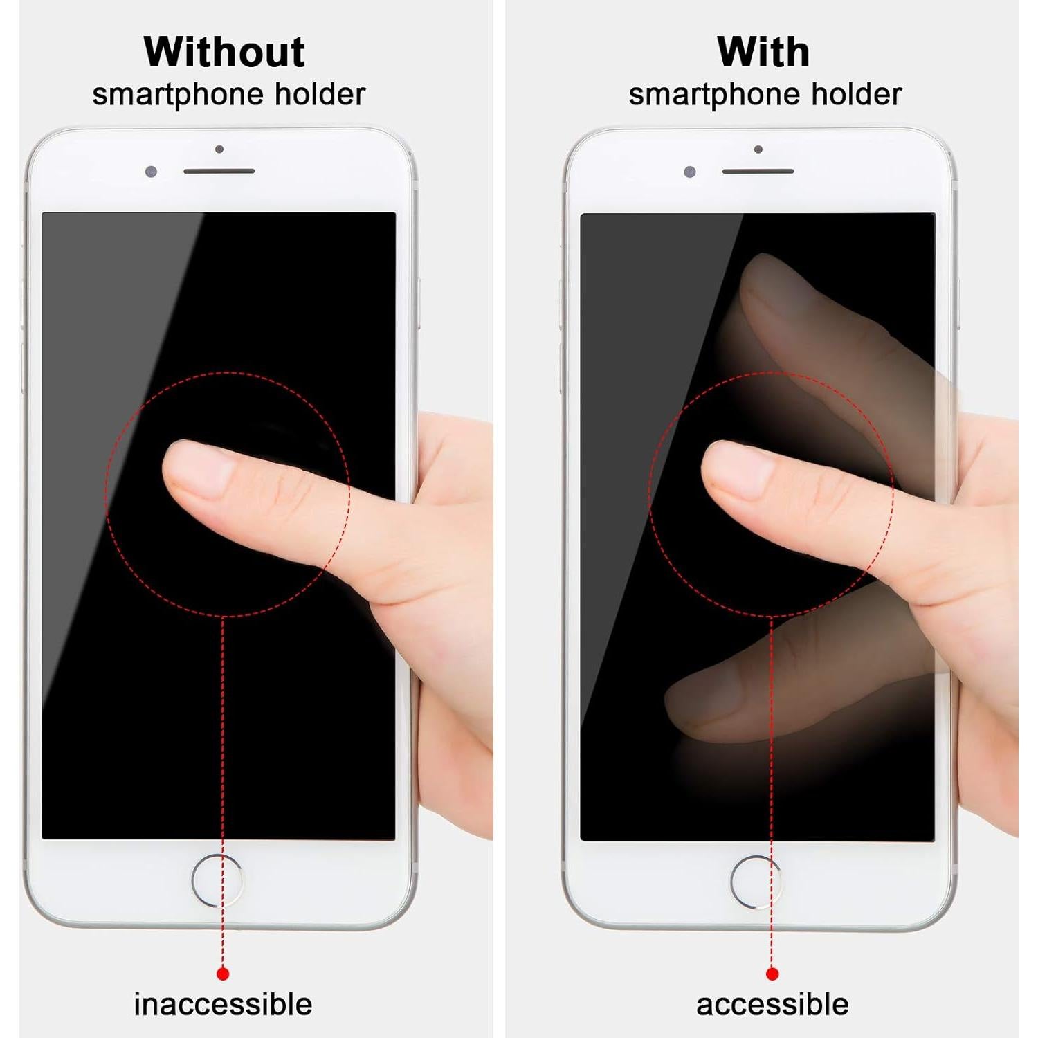 Soporte de Agarre para Teléfono Weewooday 6 Piezas Colores