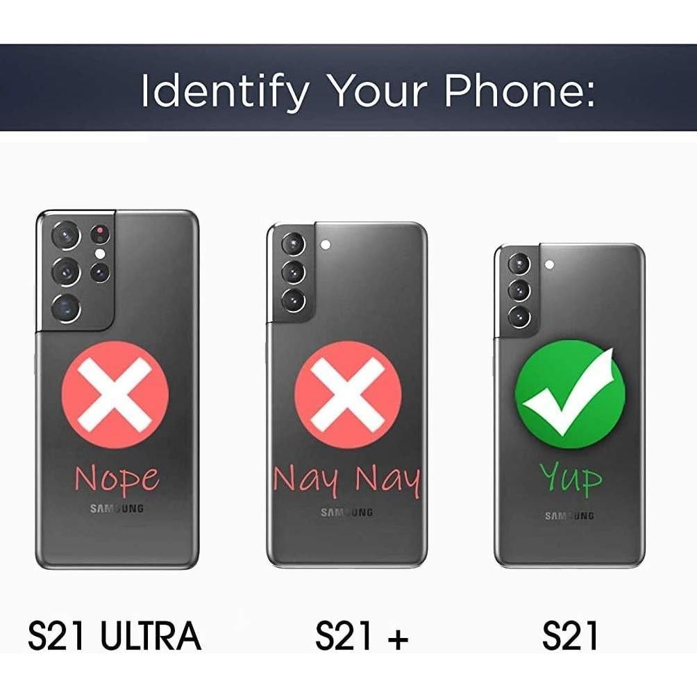 Funda DuraClip para Samsung Galaxy S21 con clip - Negro