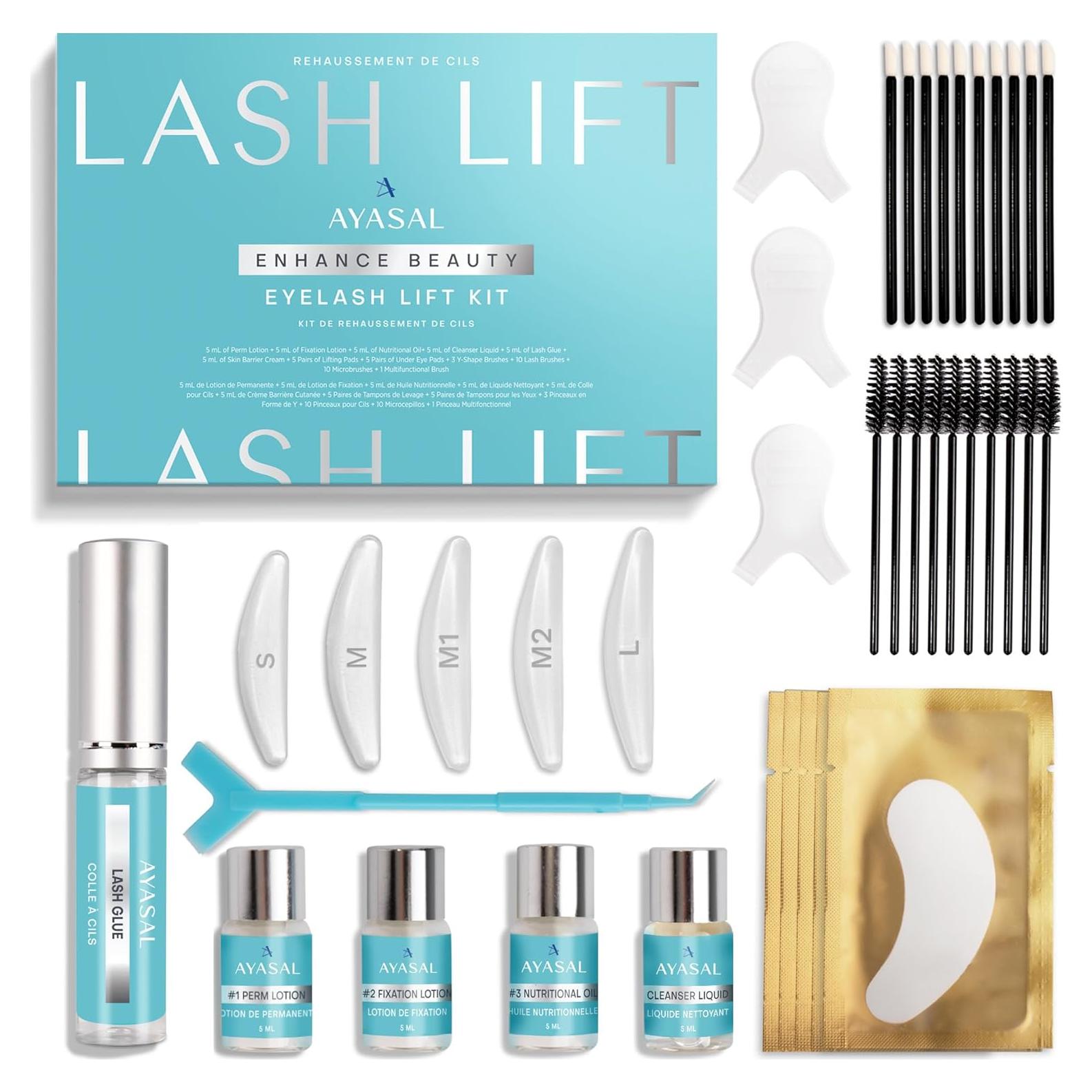 Kit de Elevación de Pestañas AYASAL - Rizo Natural 6-8 Semanas