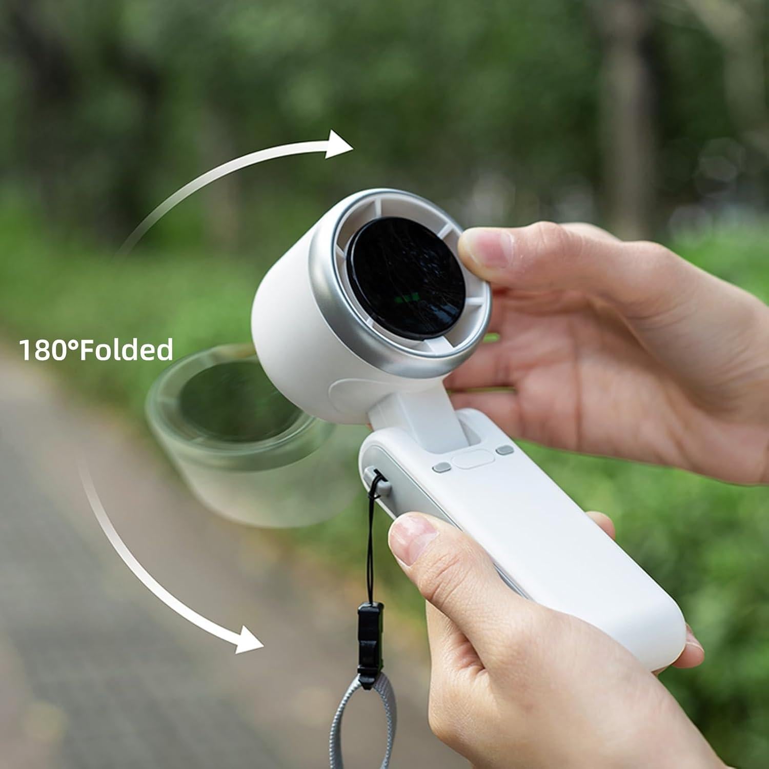 Ventilador Mini Portátil Aobteeny 3600mAh 5 Velocidades